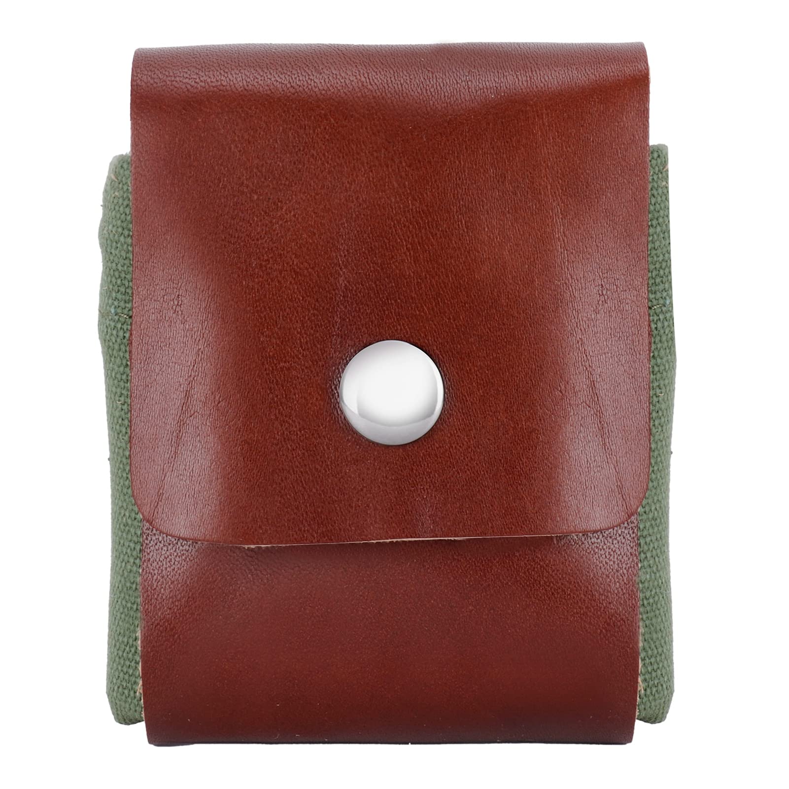 Premium Artificial Leather Fruit Picking Bag - Large Capacity Waist Pouch for Harvesting, Camping & Outdoor Activities (Green) | Perfect for Apple Picking, Berry Harvesting & Farm Visits