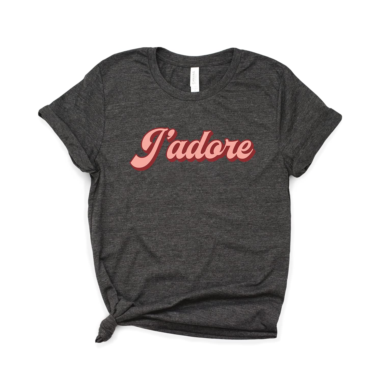 J'adore France Paris Shirt - French Gift Unisex Softstyle Tee - Perfect for Travel, Vacation & Casual Wear