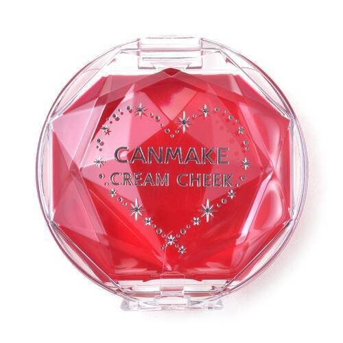 Canmake Tokyo Cream Cheek Color - Japanese Cream Blush for Natural Flush | Perfect for Everyday Makeup & On-The-Go Touch Ups