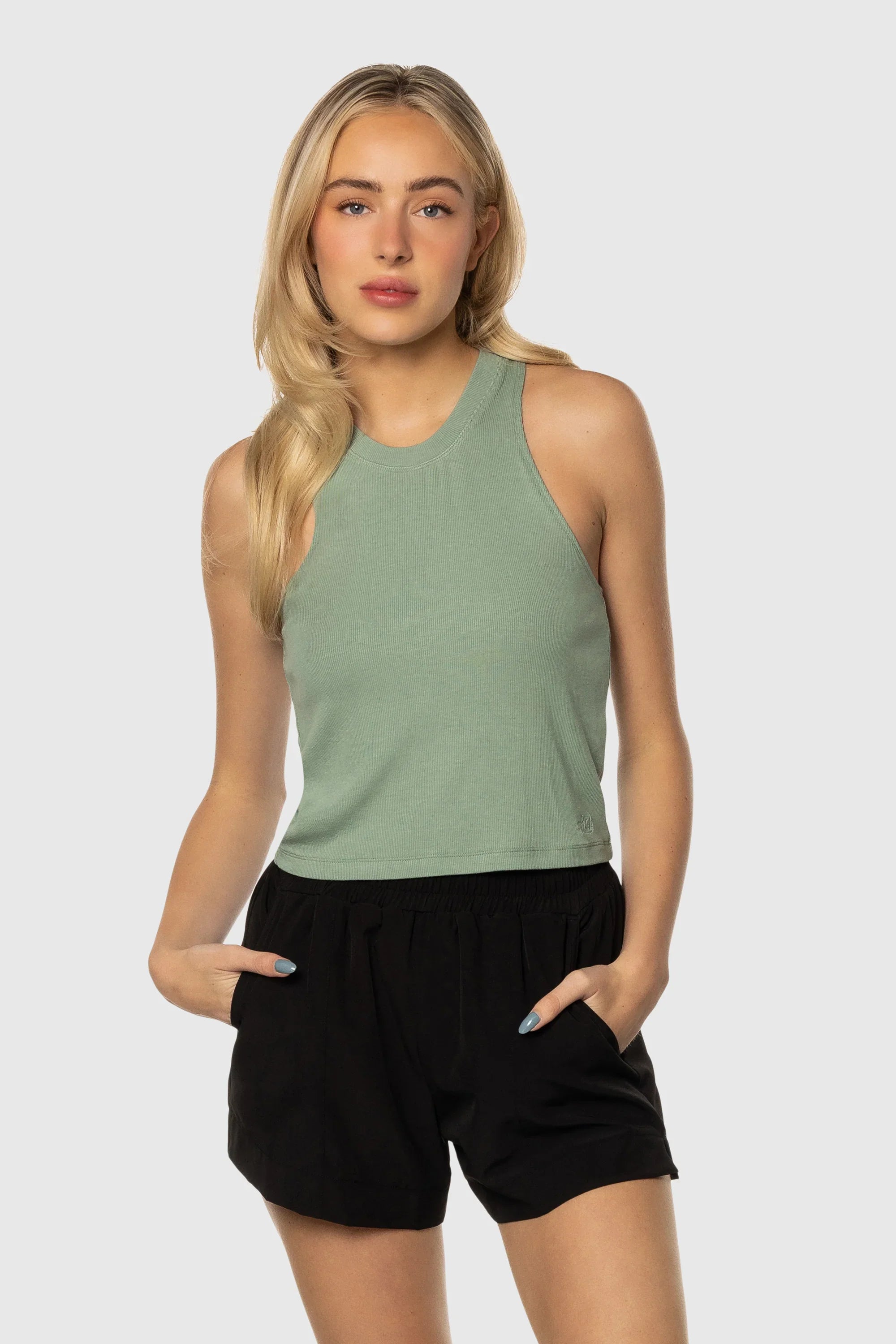 Ribbed Tank Tops for Women - Soft Stretch Comfort Fit Sleeveless Shirt - Perfect for Gym, Yoga & Casual Wear