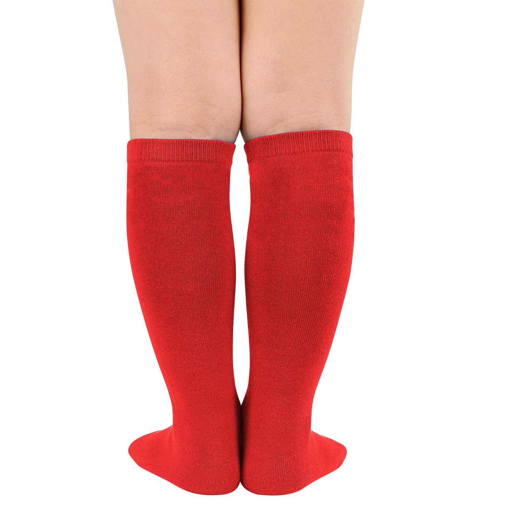 Century Star Kids Soccer Socks for Boys & Girls - Breathable Cotton Athletic Socks for Toddlers - Perfect for Soccer Games, Sports Practice & Everyday Wear
