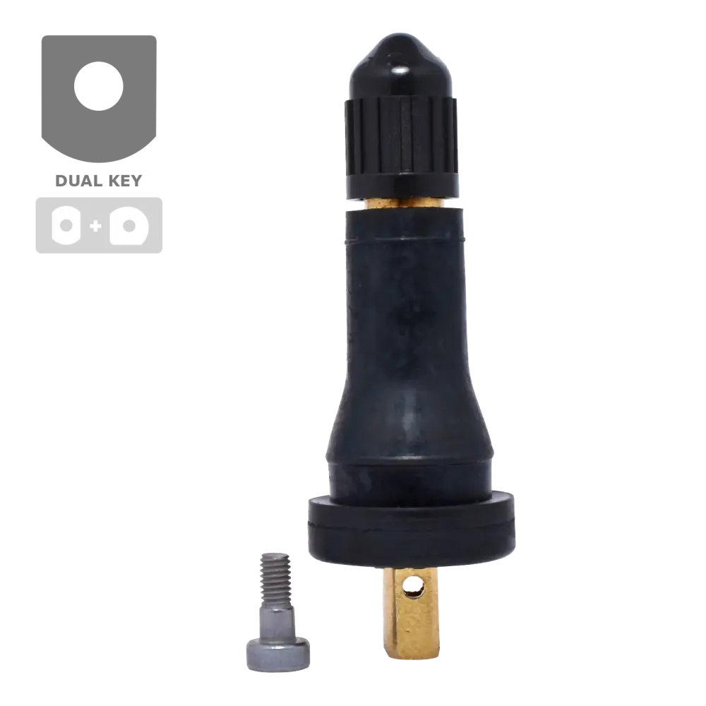 Dill VS 20 TPMS Rubber Snap-in Valve Stem Service Kit - Compatible with GM, Ford, Chevy, Dodge Vehicles - Perfect for Tire Pressure Monitoring System Repair & Maintenance