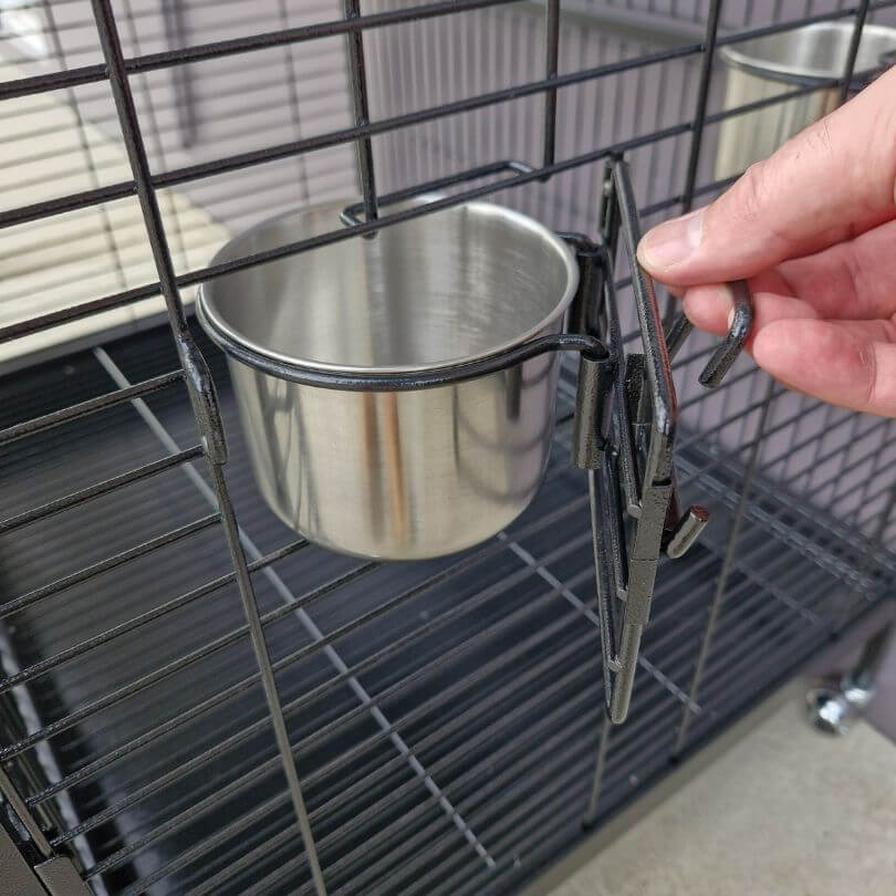 Premium Tassie Peak Parrot Cage 47903 - Large Sturdy Bird Cage for Cockatiels, Parakeets & Small Parrots - Perfect for Home, Office & Aviary Use