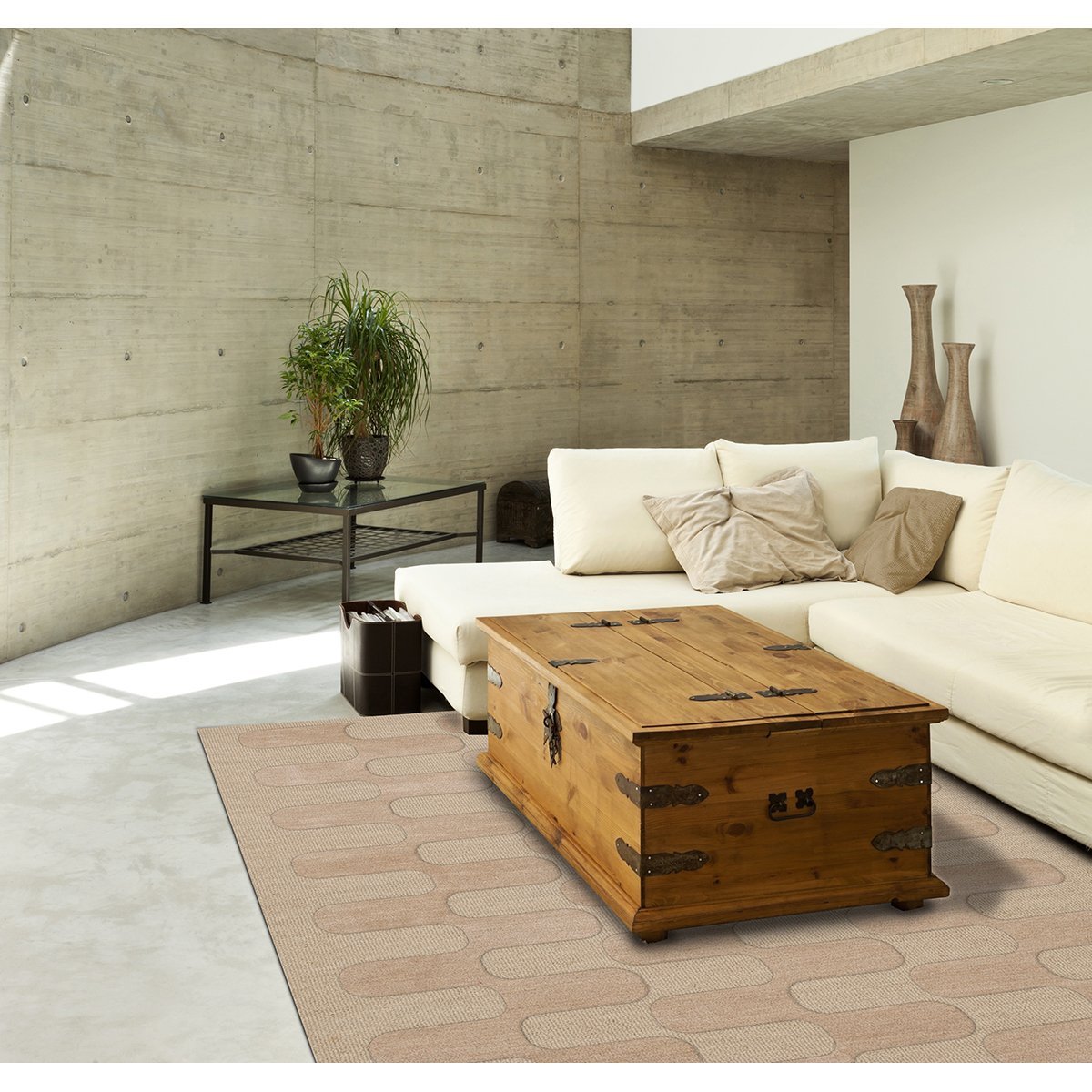 Dalyn Rugs Dover DV9 8' x 10' Linen Area Rug - Soft & Durable for Living Room, Bedroom, or Office Decor