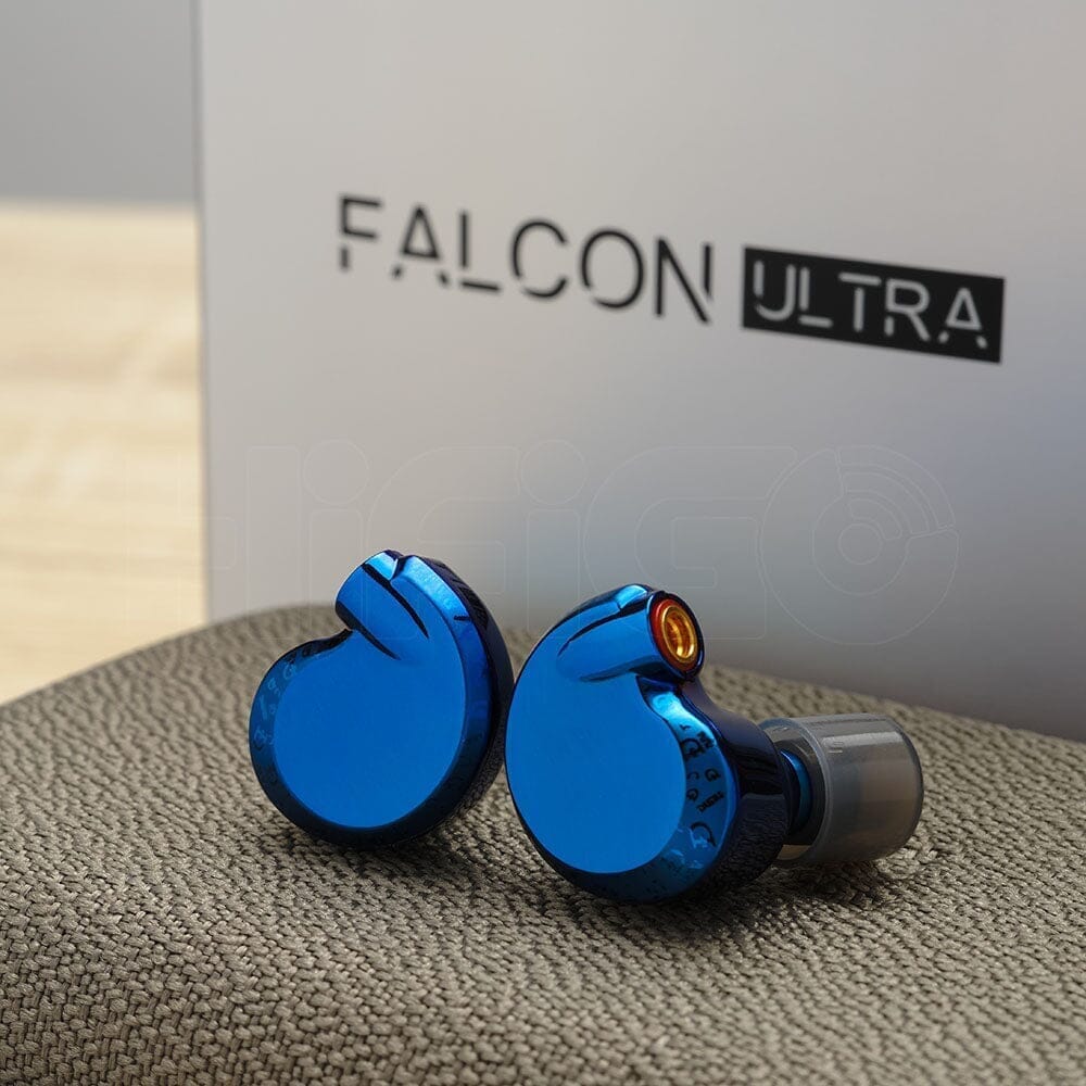 DUNU Falcon Ultra High-Fidelity Dynamic Driver IEMs - Premium In-Ear Monitors for Audiophiles, Musicians & Gamers - Perfect for Studio Recording, Live Performances & Gaming