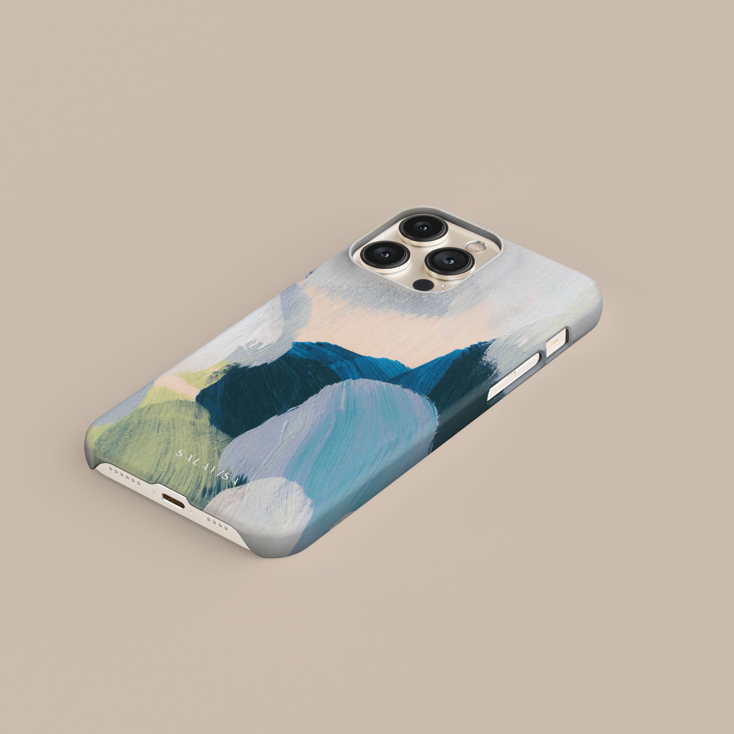 Durable Summer Canvas Phone Case for iPhone & Samsung - Waterproof & Slim Design for Outdoor Activities, Travel, and Daily Use
