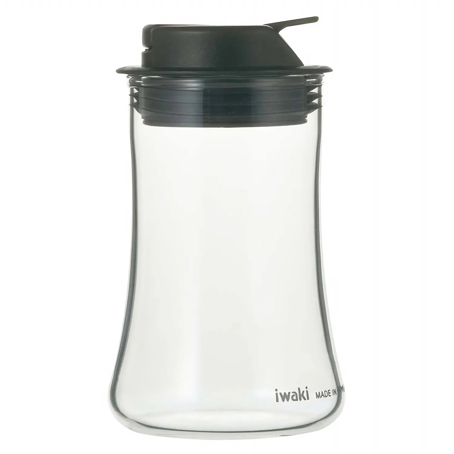 Iwaki Heat Resistant Glass Salt and Pepper Shaker Set with Lid - Perfect for Kitchen, Dining Table & Gift Giving