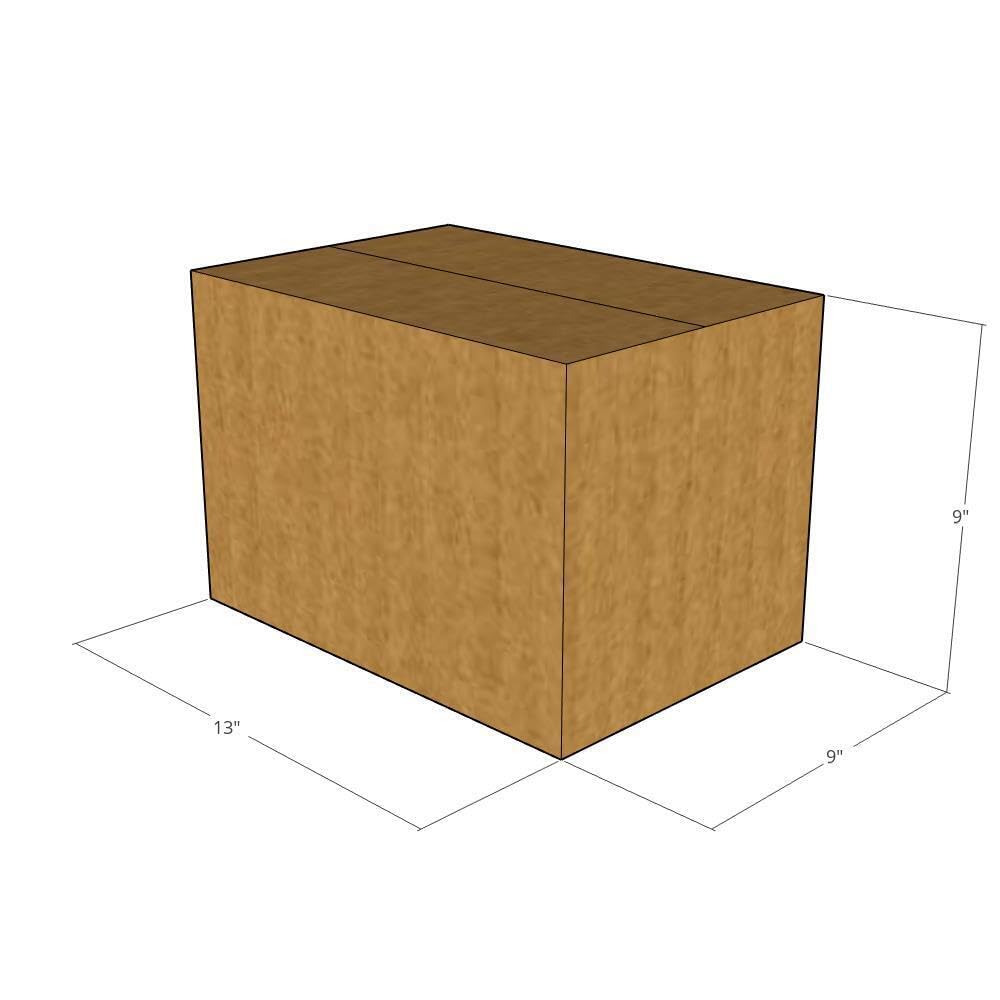 200-Pack 13x9x9 Inches 32 ECT Corrugated Moving Boxes | Heavy Duty Shipping Boxes for Business, Office & Home Use | Perfect for Packing, Storage & Moving Supplies