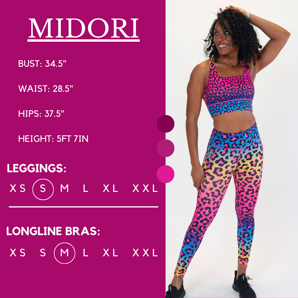 Rainbow Leopard Print Yoga Pants for Women - High Waisted Stretchy Workout Leggings - Gym, Running, Lounge & Casual Wear