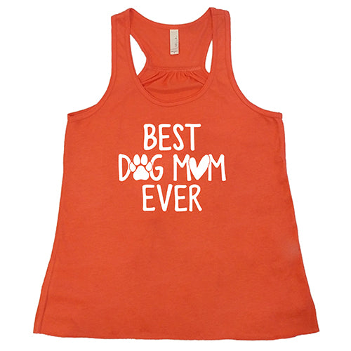Best Dog Mom Ever Shirt - Funny Dog Lover T-Shirt for Women - Perfect Gift for Dog Owners & Pet Lovers - Wear to Dog Parks, Vet Visits & Pet Playdates