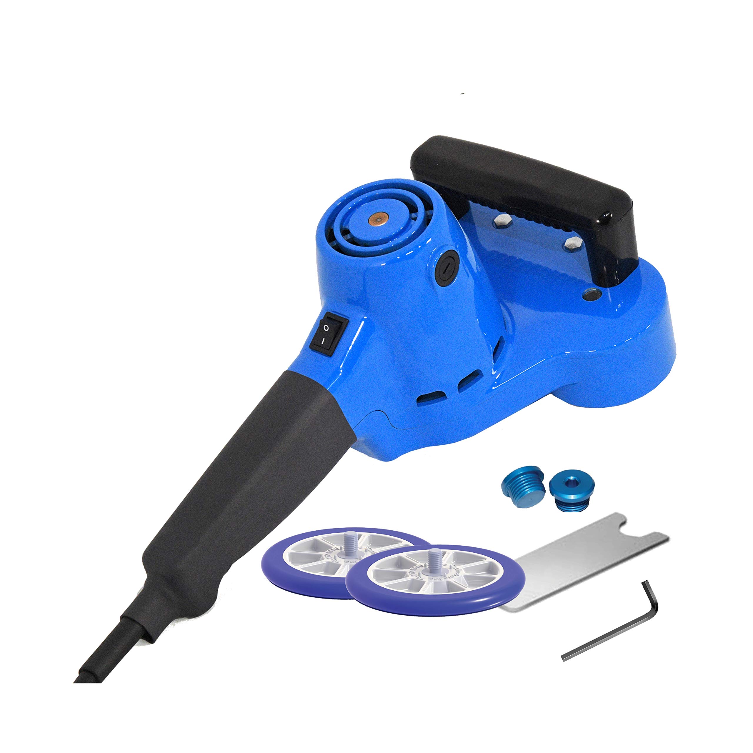 Dual-Head Orbital Polisher 80-110/C-PG Model 5 Mark II with Backing Plates - Professional Car Detailing & Paint Correction for Auto Enthusiasts