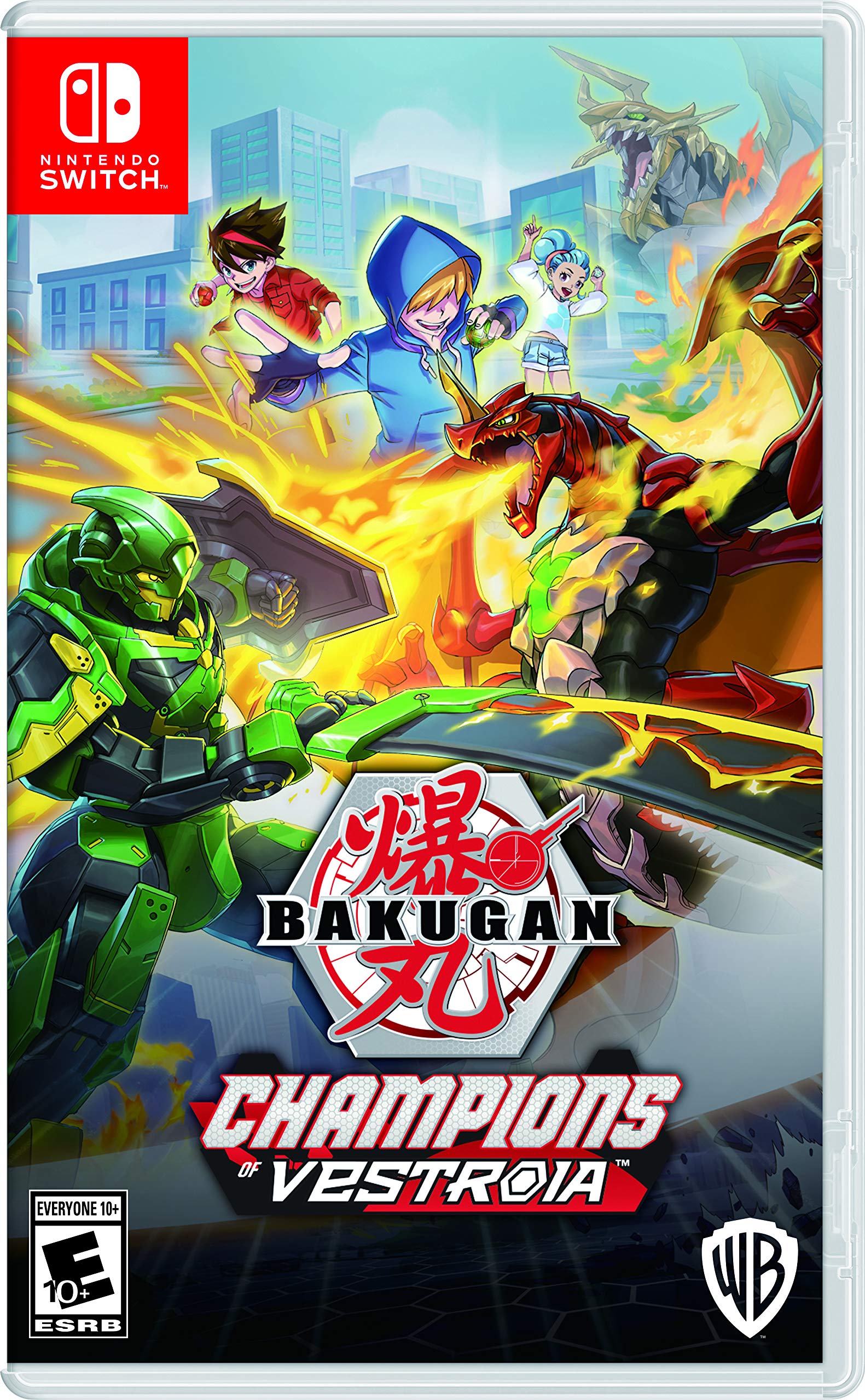 Bakugan: Champions of Vestroia - Nintendo Switch Game | Action RPG Battle Adventure for Kids & Teens | Perfect for Family Game Night & Travel Entertainment