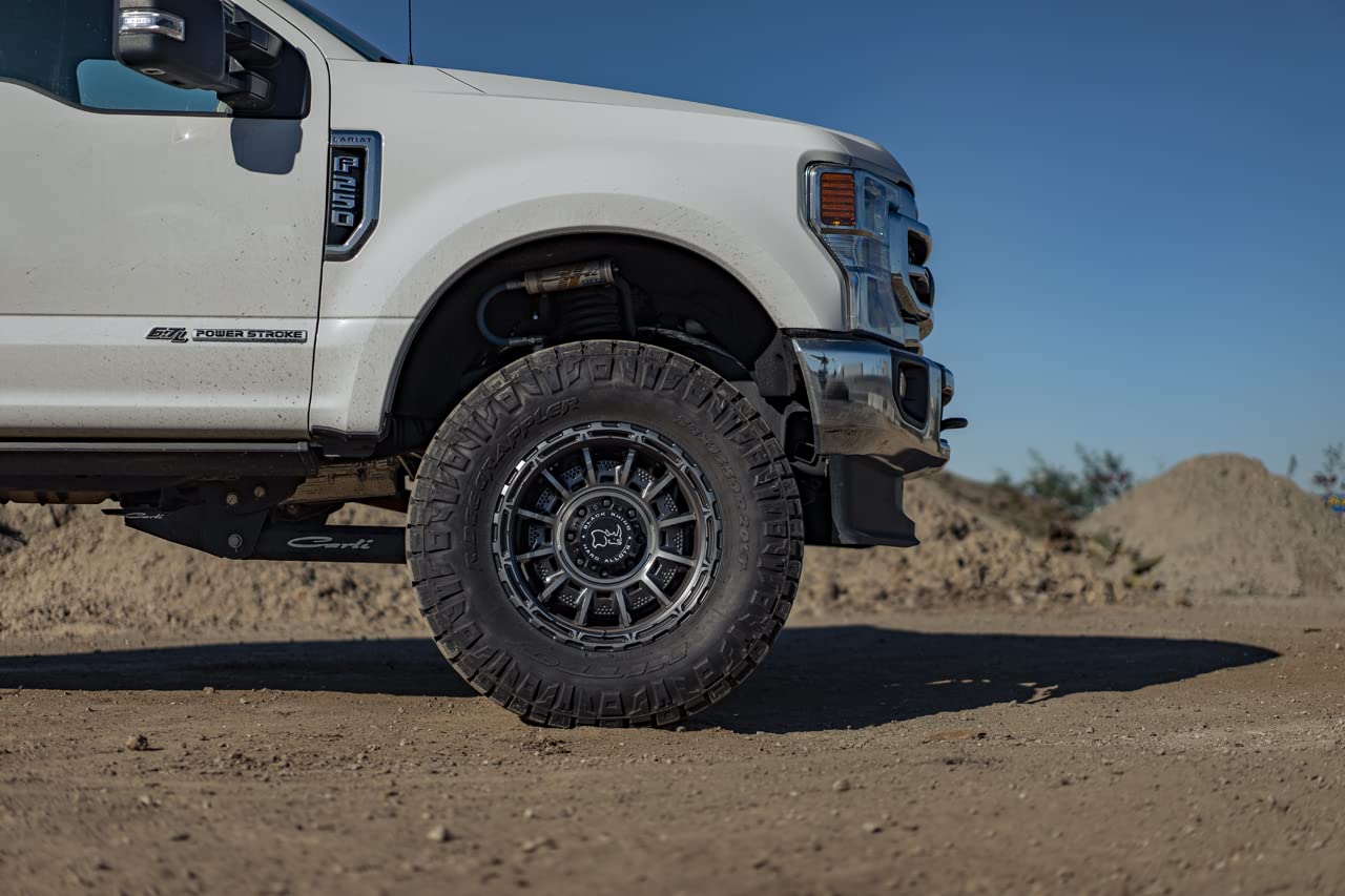 Black Rhino BR002MA17906812N 17x9 6x5.5 Matte Black Wheels with Gray Tint -12MM Offset - Off-Road & Street Performance Rims for Trucks, Jeeps & SUVs