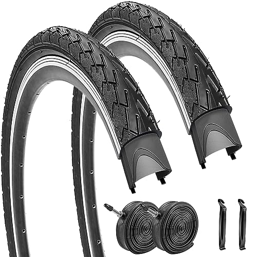 700x35c-2 Tires With 2 Tubes and 2 Levers