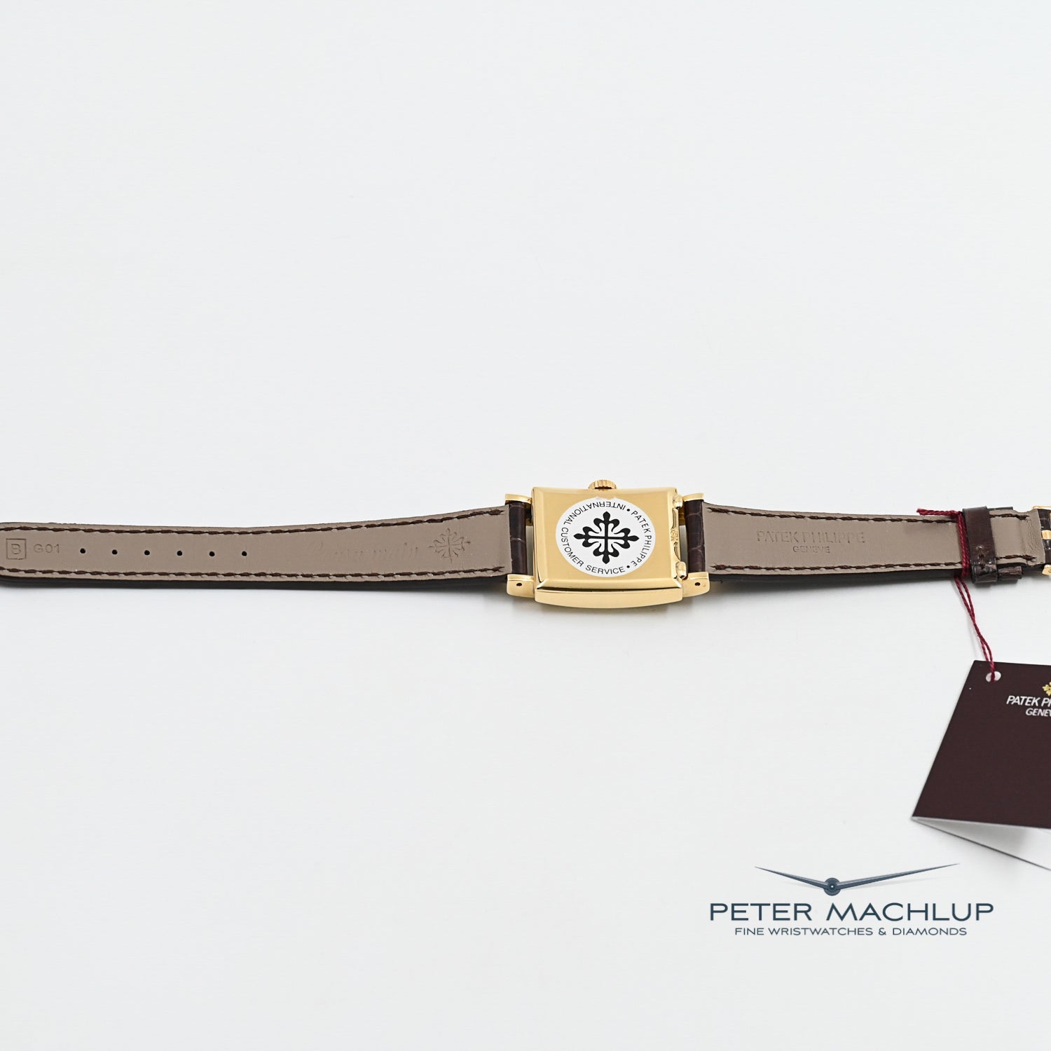 Patek Philippe Luxury Rectangular Watch for Men & Women - Elegant Dress Watch for Formal Events & Business Occasions