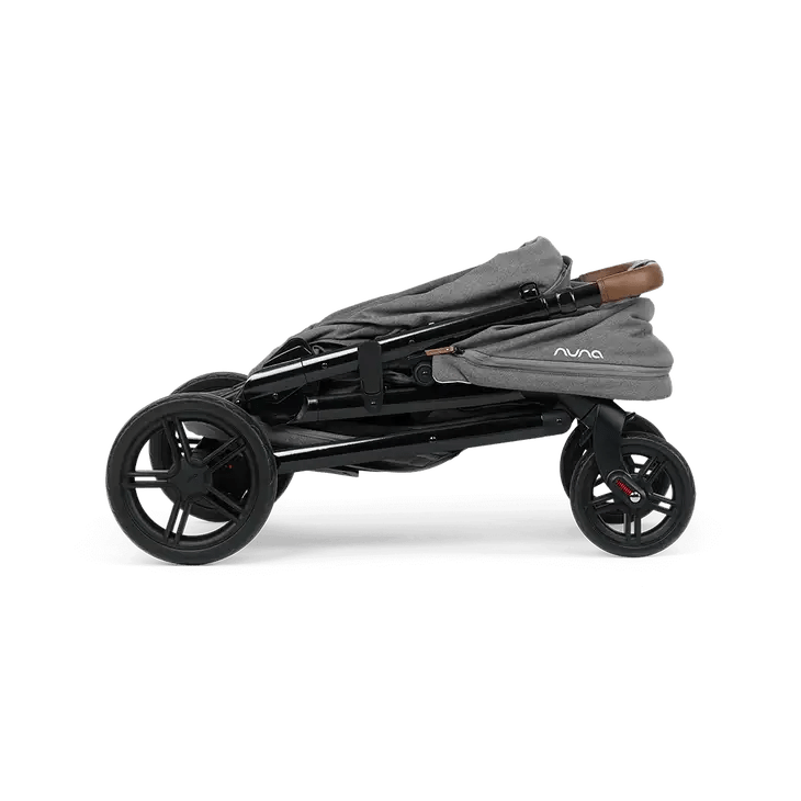 Nuna Tavo Stroller with Pipa URBN Infant Car Seat - Lightweight Travel System in Granite | Perfect for City Walks, Air Travel & Everyday Use