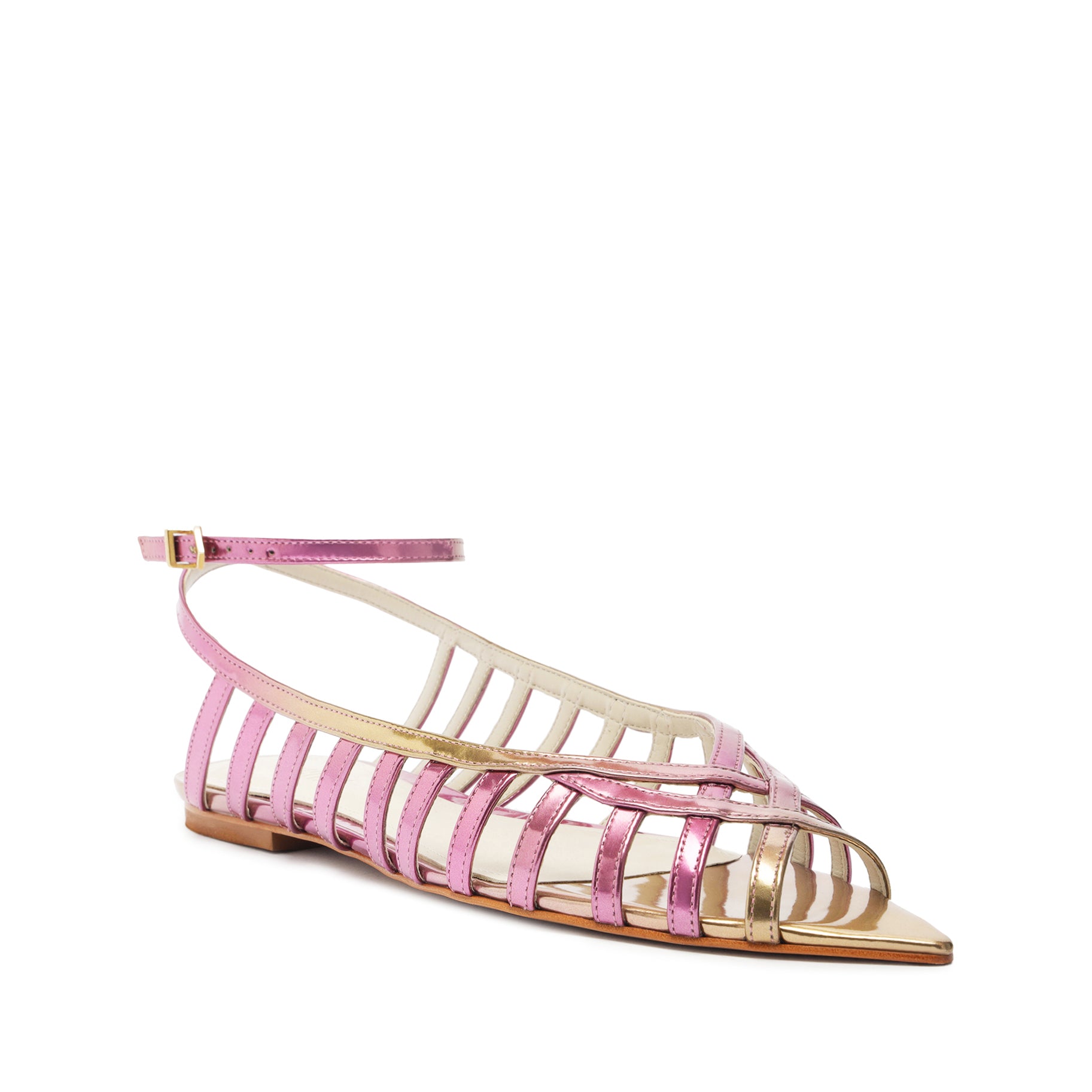 Women's Iris Specchio Genuine Leather Ballet Flats - Comfortable & Stylish for Work, Travel & Everyday Wear