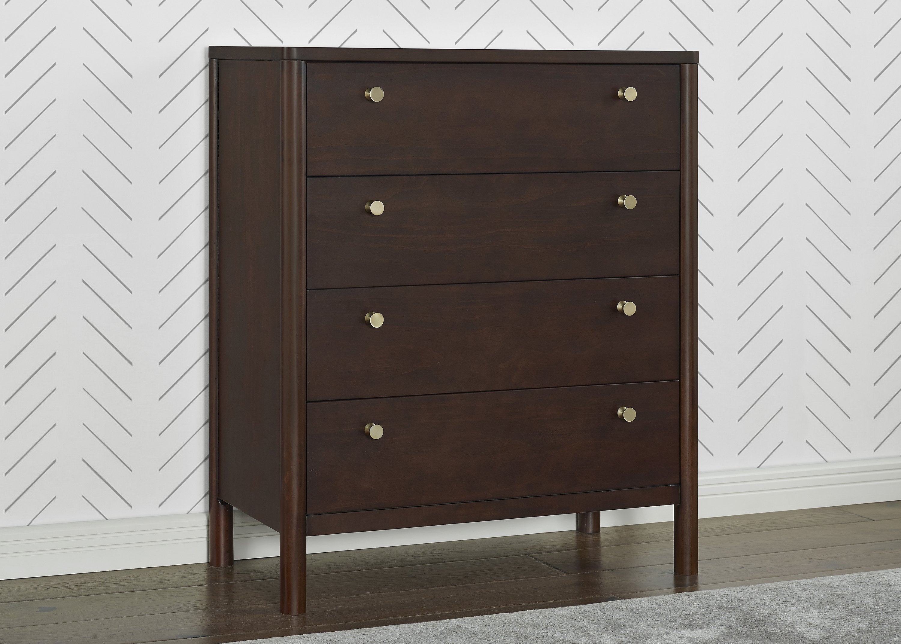 Remy 4 Drawer Chest - Solid Wood Dresser for Bedroom Storage & Organization | Perfect for Bedroom, Nursery, or Closet Organization