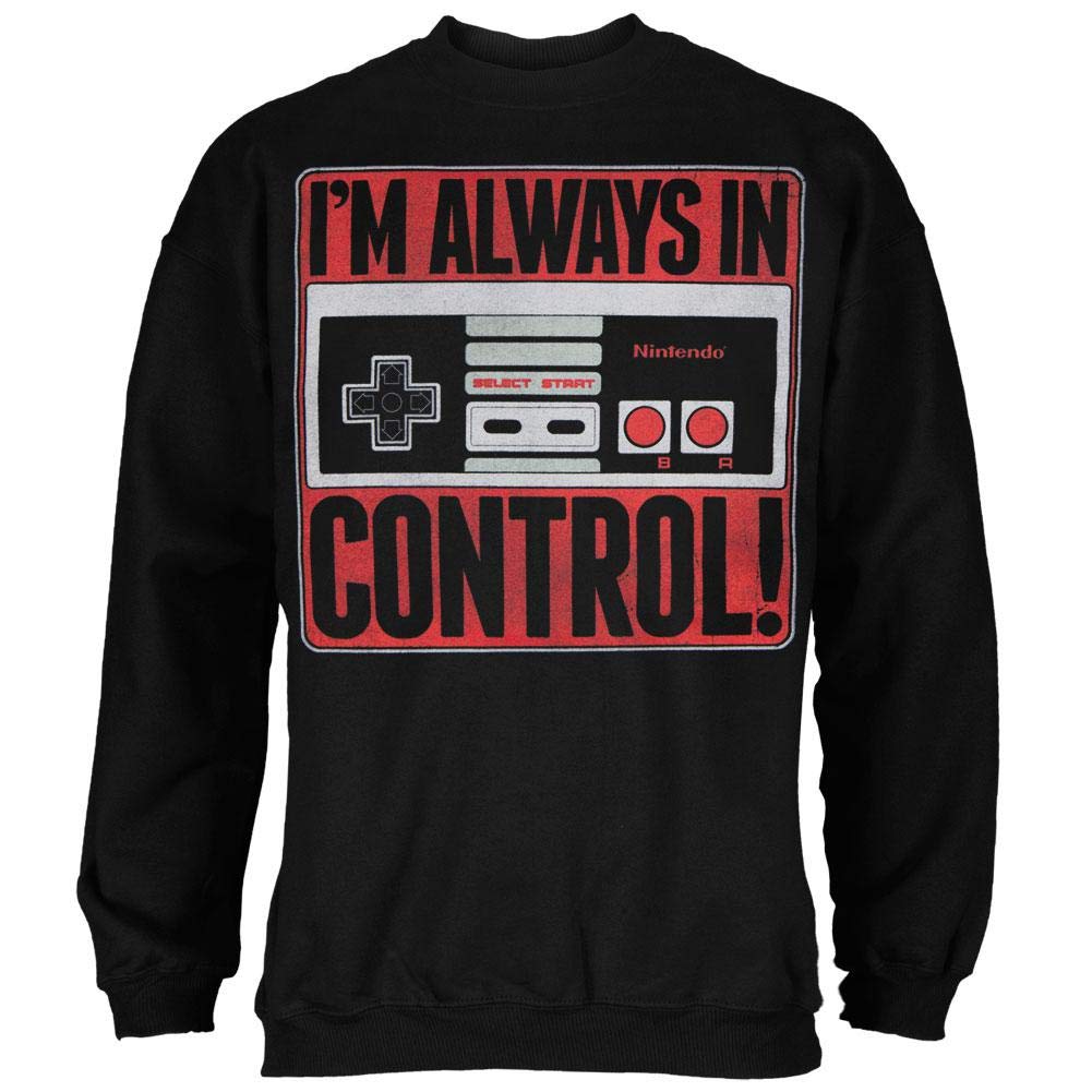 Nintendo Control Crewneck Sweatshirt - Medium - Gaming Comfort Wear