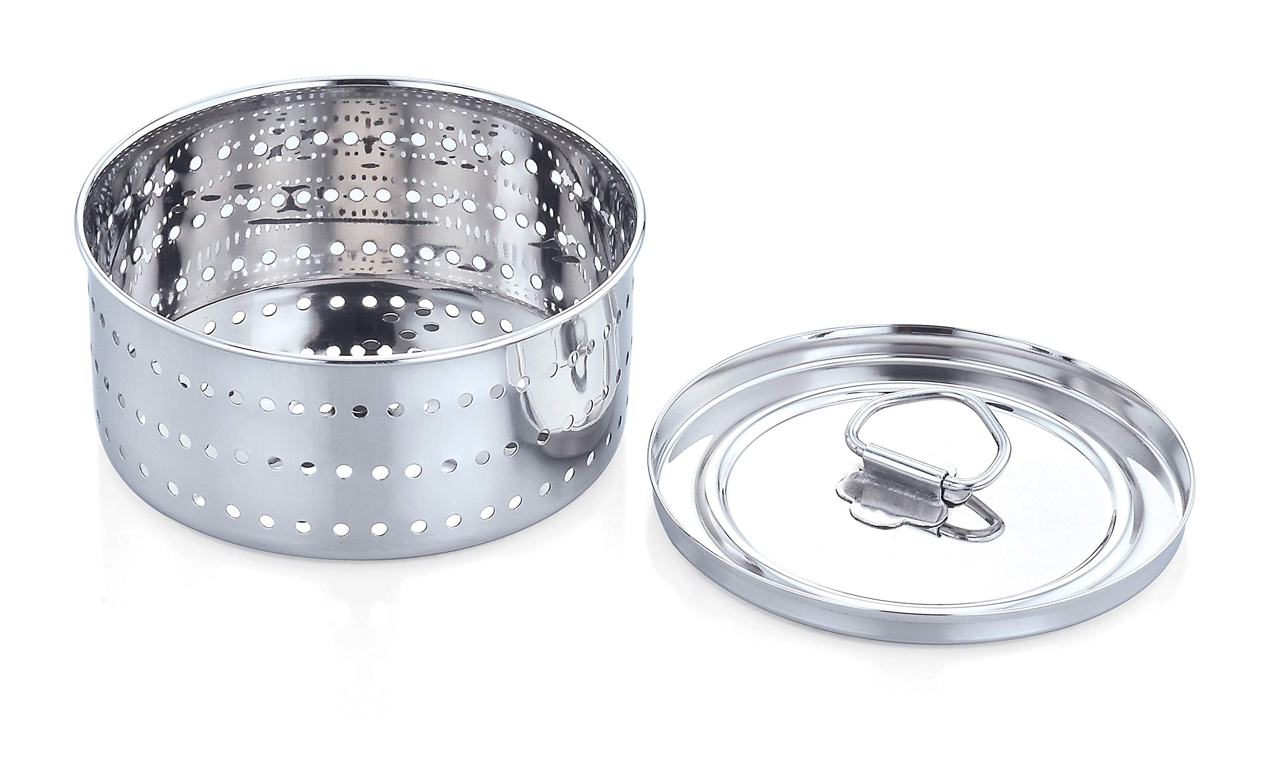 Premium Stainless Steel Paneer Tofu Cheese Maker Mold Kit - 250ml Round Shape Press Machine for Homemade Cheese, Paneer & Tofu - Perfect for Indian Cooking, Vegan Recipes & DIY Dairy Products