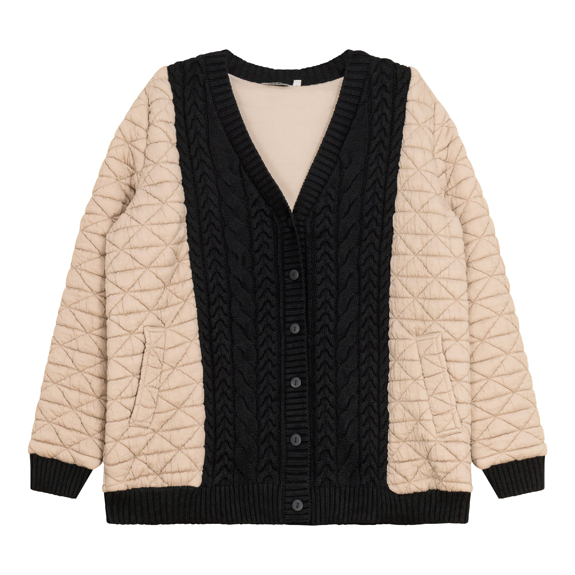 Cozy Quilted Knit Cardigan for Women - Soft Warm Long Sleeve Open Front Sweater - Perfect for Fall, Winter & Layering Outfits