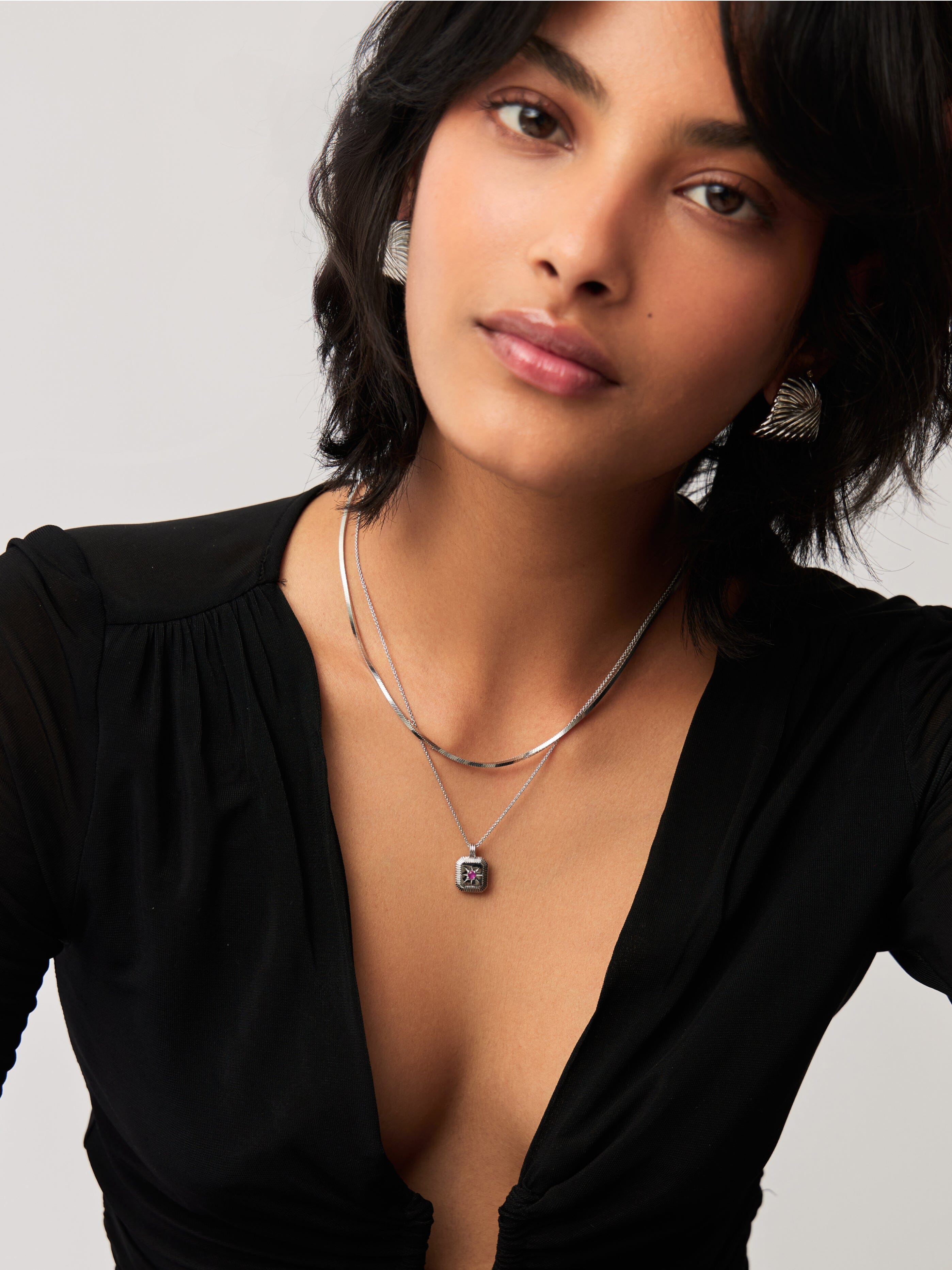 October Birthstone Necklace - Genuine Pink Tourmaline Pendant Jewelry for Women | Elegant Gift for Birthday, Anniversary & Special Occasions