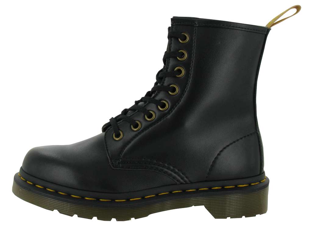Dr. Martens Vegan 1460 Black Leather Boots - Stylish & Comfortable Vegan Boots for Women & Men | Perfect for Casual Wear, Work & Outdoor Activities