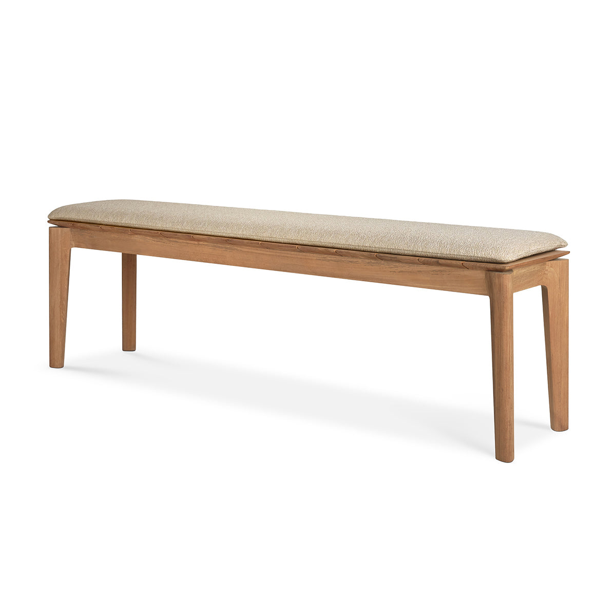 Premium Teak Wood 3-Seater Outdoor Bench - Weather-Resistant & Durable Garden Patio Furniture for Backyard, Poolside, or Deck Relaxation