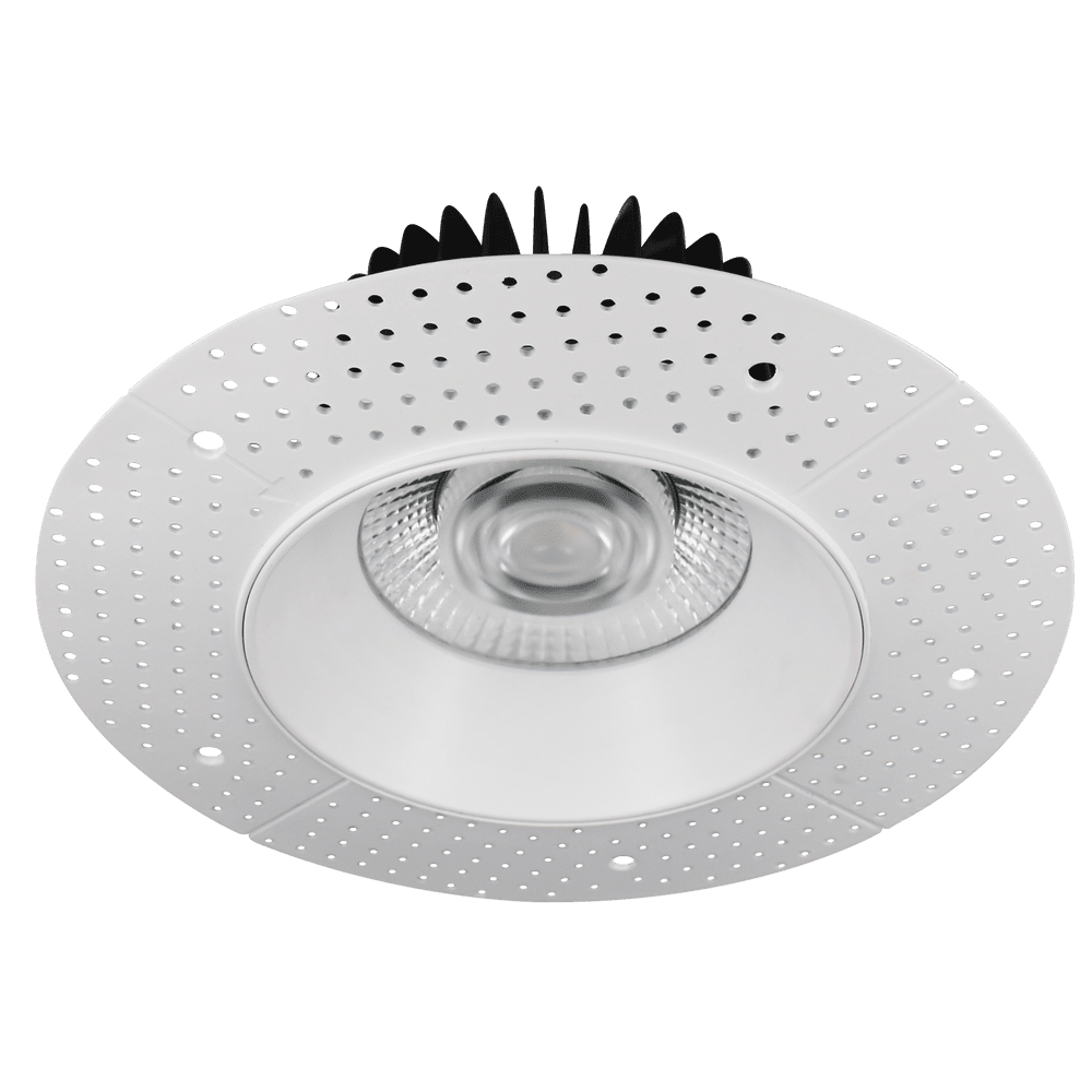 Radiant Lite 6 Inch Round Trimless LED Recessed Downlight 24W CCT Selectable - Dimmable Ceiling Light for Living Room, Kitchen, Bedroom & Hallway
