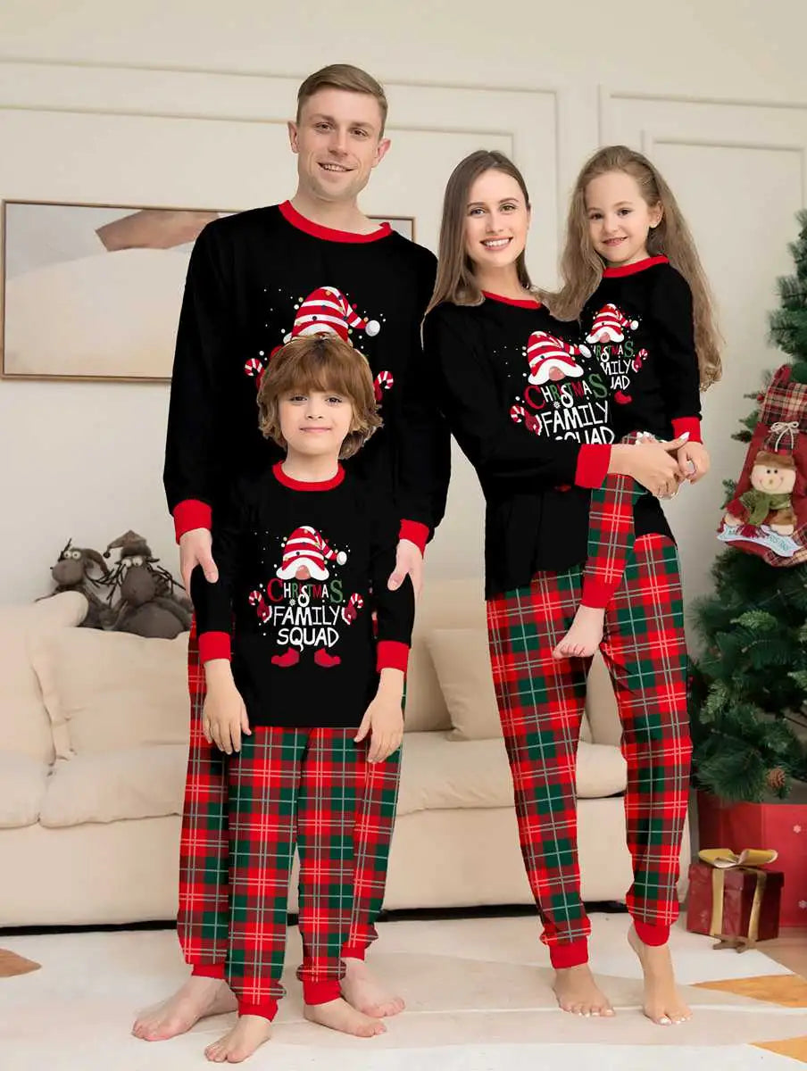 Family Matching Christmas Pajamas Set - Cozy Holiday Sleepwear for Adults & Kids - Perfect for Christmas Morning Photos & Festive Family Gatherings
