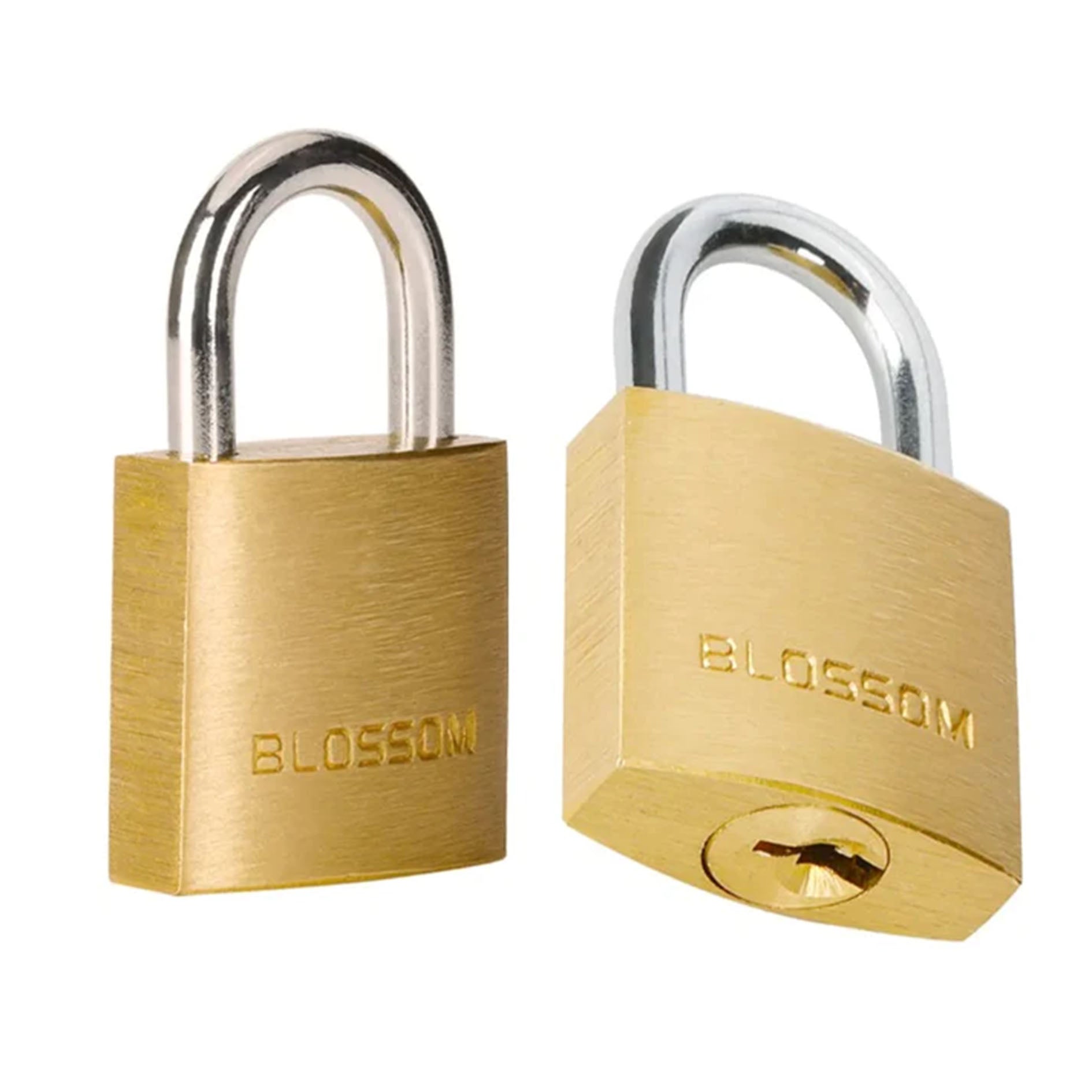 20mm Stainless Steel Padlock - Heavy Duty Security Lock for Gates, Lockers & Toolboxes - Weatherproof & Rustproof - Ideal for Outdoor & Industrial Use