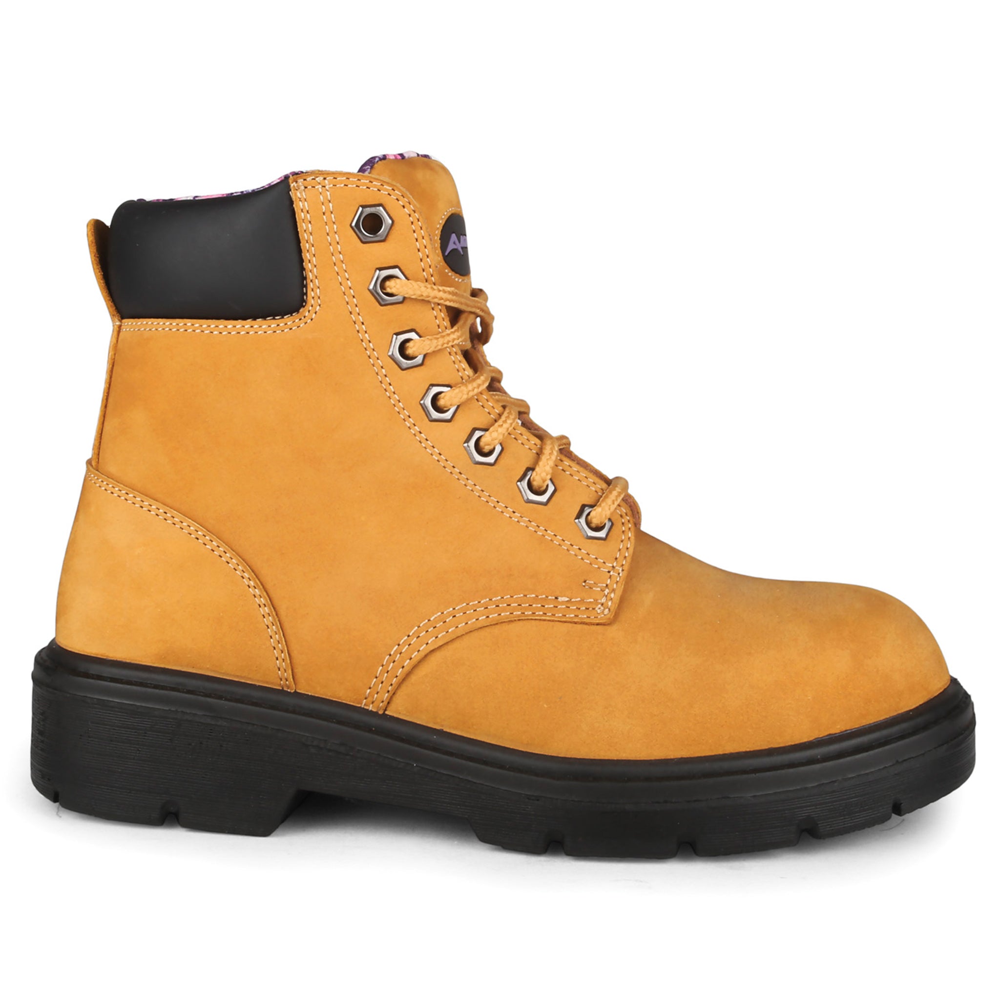 Acton ProLady 9233 Women's Lightweight Steel Toe Work Boots - 5 Inch WP Safety Shoes, Tan | Comfortable & Durable for Construction, Warehouse & Outdoor Work