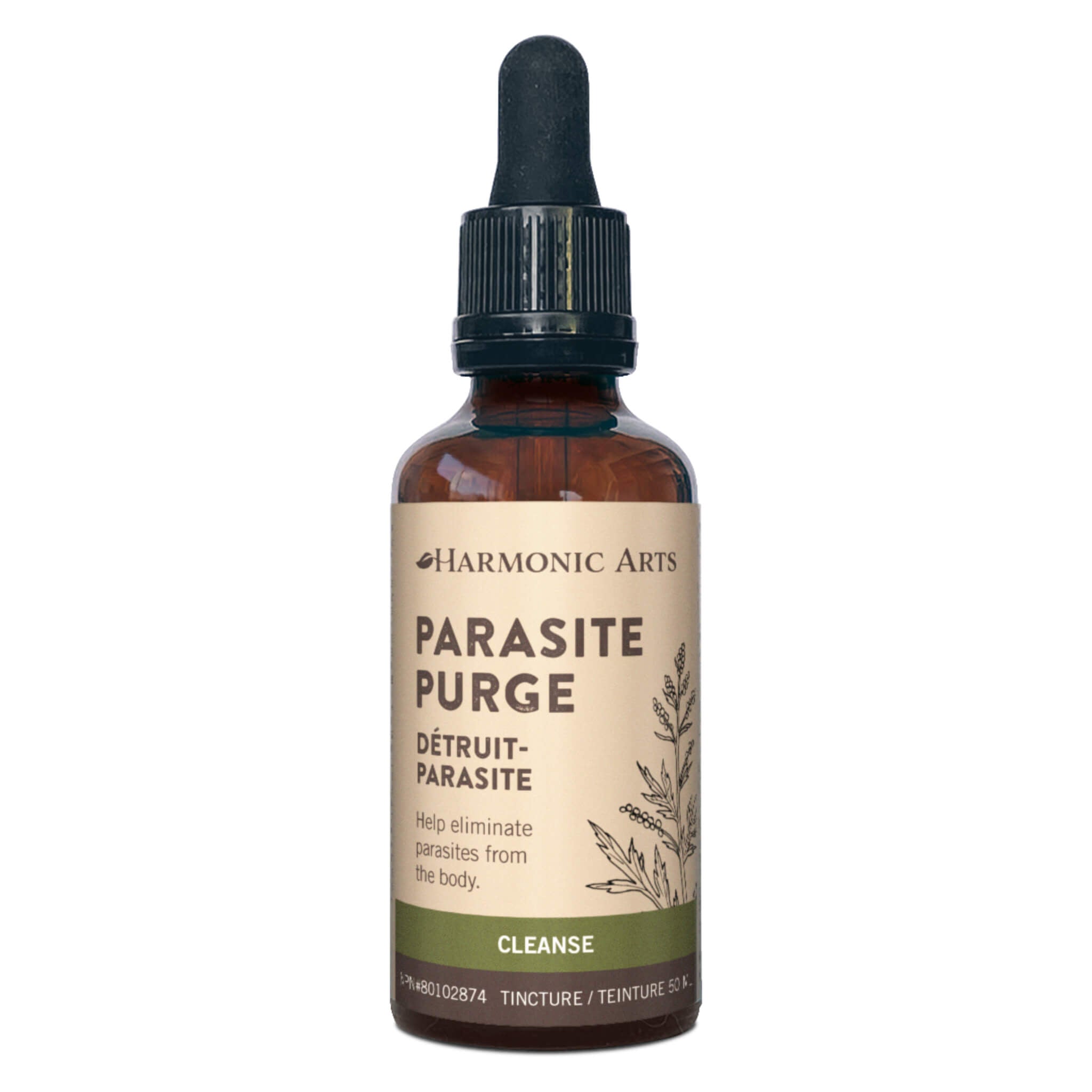 Best Parasite Purge Tincture - Natural Detox & Cleansing Supplement for Gut Health - Supports Digestion & Immune System - Perfect for Travelers & Health Enthusiasts