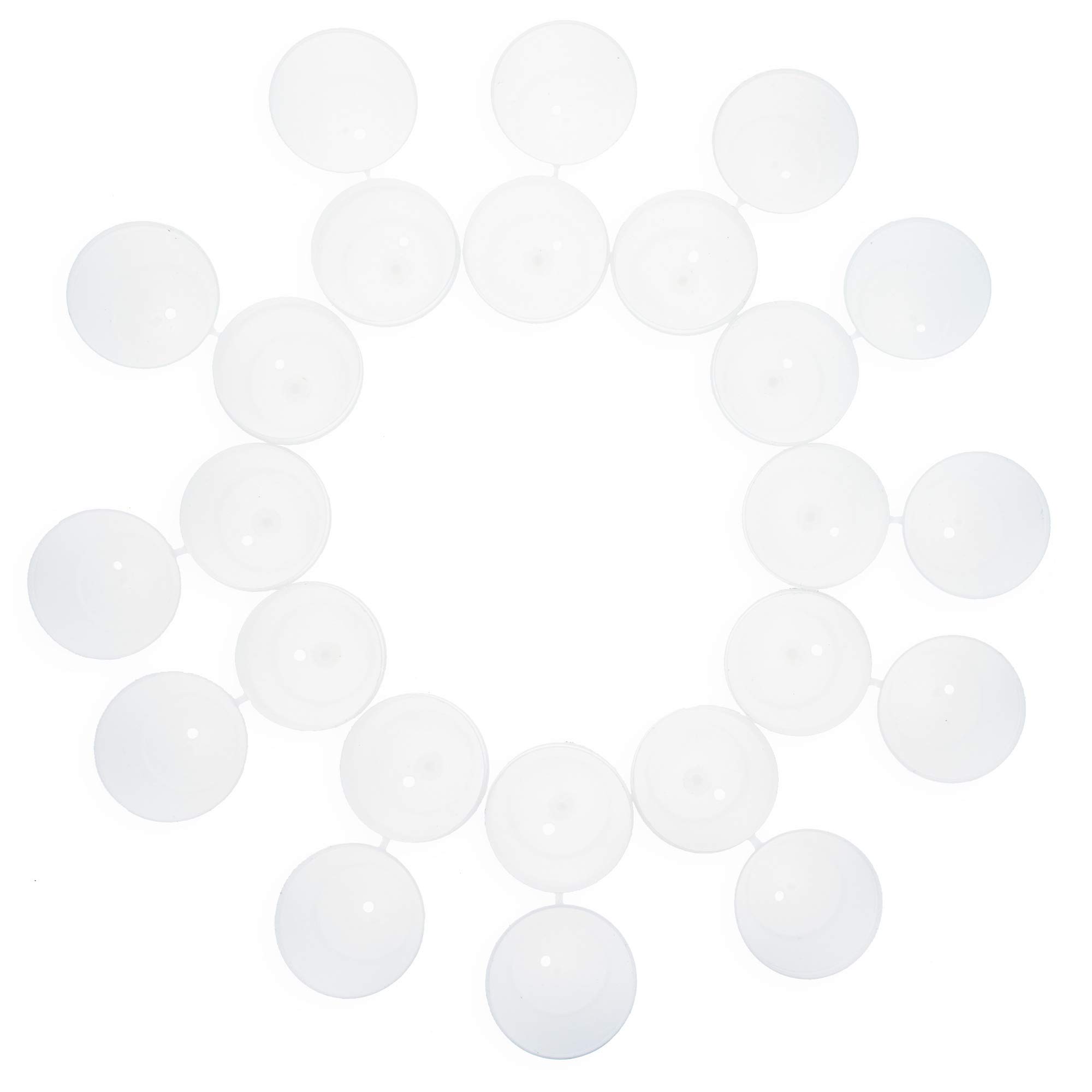12 Pack White Plastic Easter Eggs for Easter Egg Hunt, DIY Decorations, and Party Favors - Perfect for Kids' Activities and Spring Celebrations