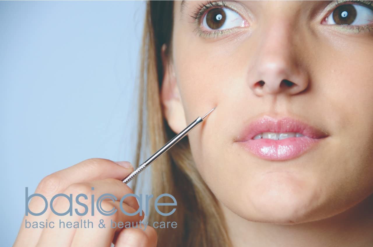 Premium Blackhead Remover Tool - Acne Pimple Extractor & Whitehead Popper for Comedone & Blemish Removal - Perfect for Skincare Routine & Facial Treatment at Home