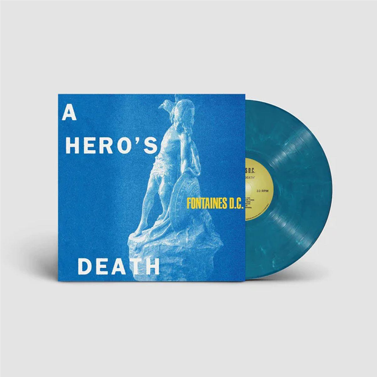 A Hero's Death (Blue & White Swirl Vinyl) - Limited Edition LP Record - Perfect for Vinyl Collectors & Indie Music Lovers - Great for Home Decor, Music Rooms & Gift Giving