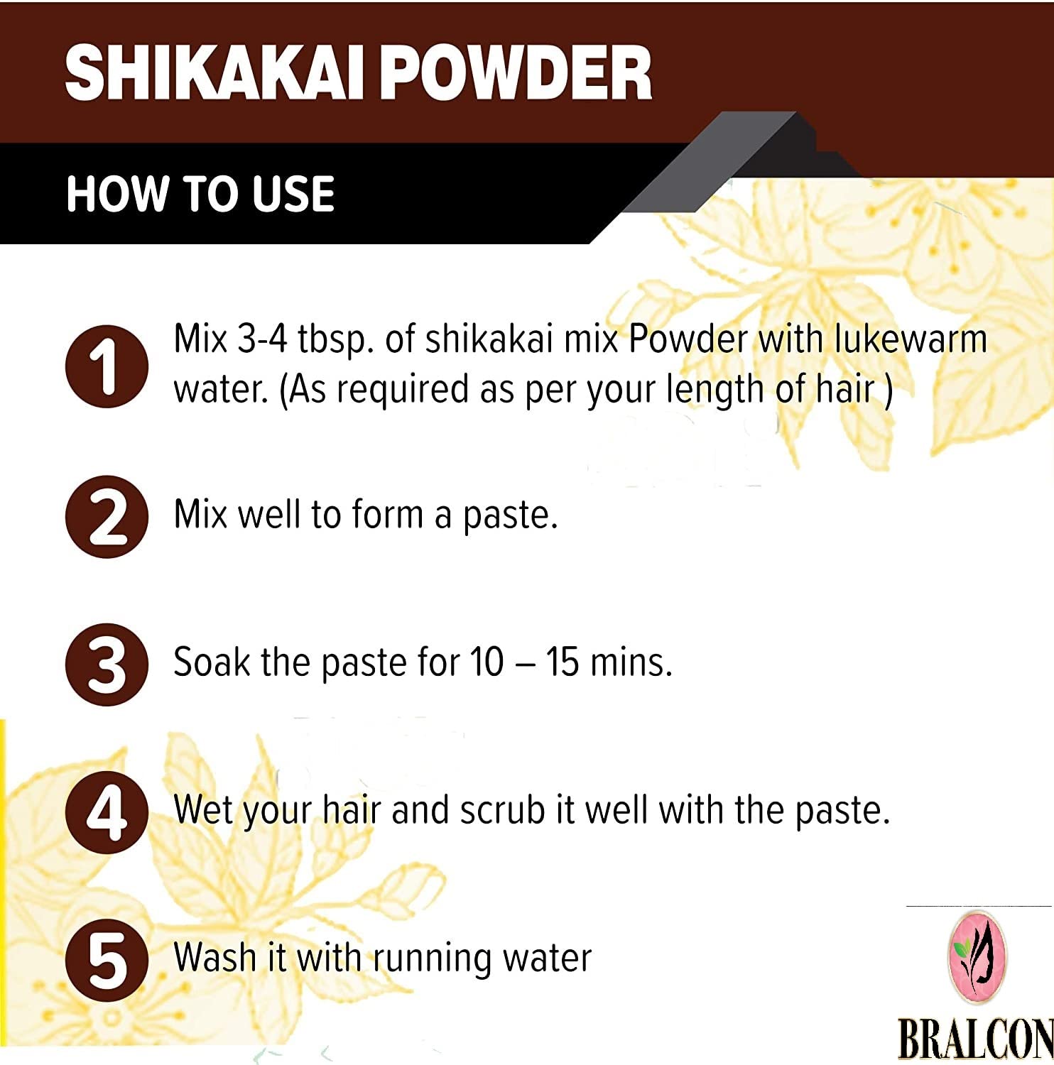 BRALCON Organic Amla Powder & Shikakai Powder Combo - 200g (100g x 2) | Indian Gooseberry & Shikakai Powder for Hair Growth, Conditioning & Cleansing | Natural Hair Care & Skin Care Treatment | Perfect for DIY Hair Masks & Ayurvedic Beauty Routines