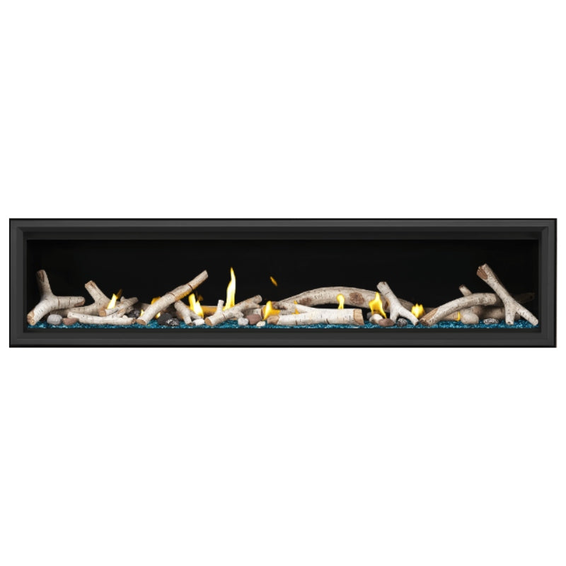 Napoleon Vector 74 Linear Direct Vent Gas Fireplace - LV74N | Modern Home Heating Solution for Living Rooms & Patios