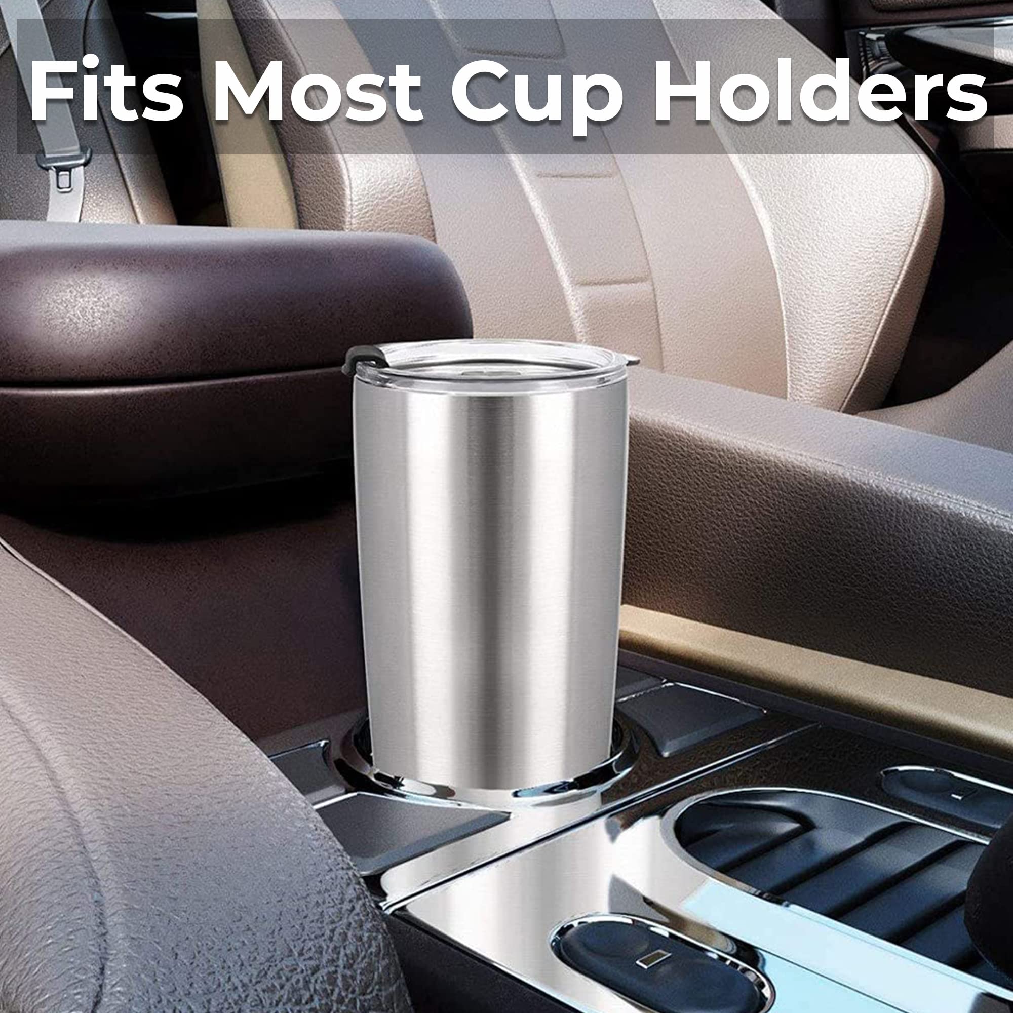 Custom Stainless Steel Tumbler - 20oz Vacuum Insulated Water Bottle with Double Wall Technology | Keeps Drinks Hot 24H & Cold 48H | Leakproof Travel Mug for Coffee, Tea & Water | Perfect for Office, Gym, Hiking & Outdoor Activities (Blue)