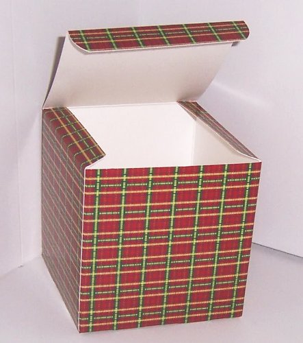 Scott's Cakes Milk Chocolate Covered Cool Mint Oreos - 1 Pound Square Plaid Gift Box - Perfect for Birthday Gifts, Holiday Treats & Party Snacks