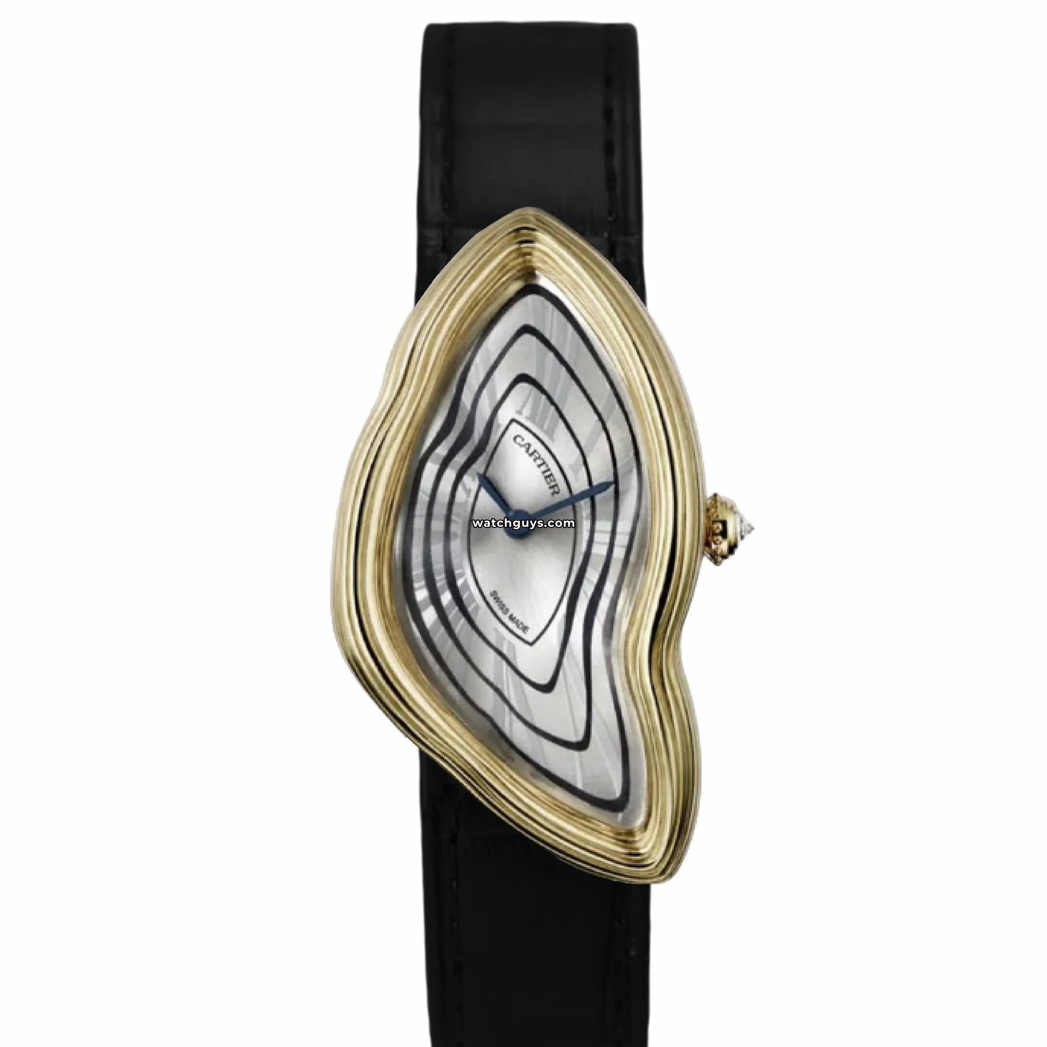 Cartier Crash Radieuse WGCH0007 18K White Gold Diamond Watch - Luxury Women's Timepiece for Elegant Occasions & Special Events