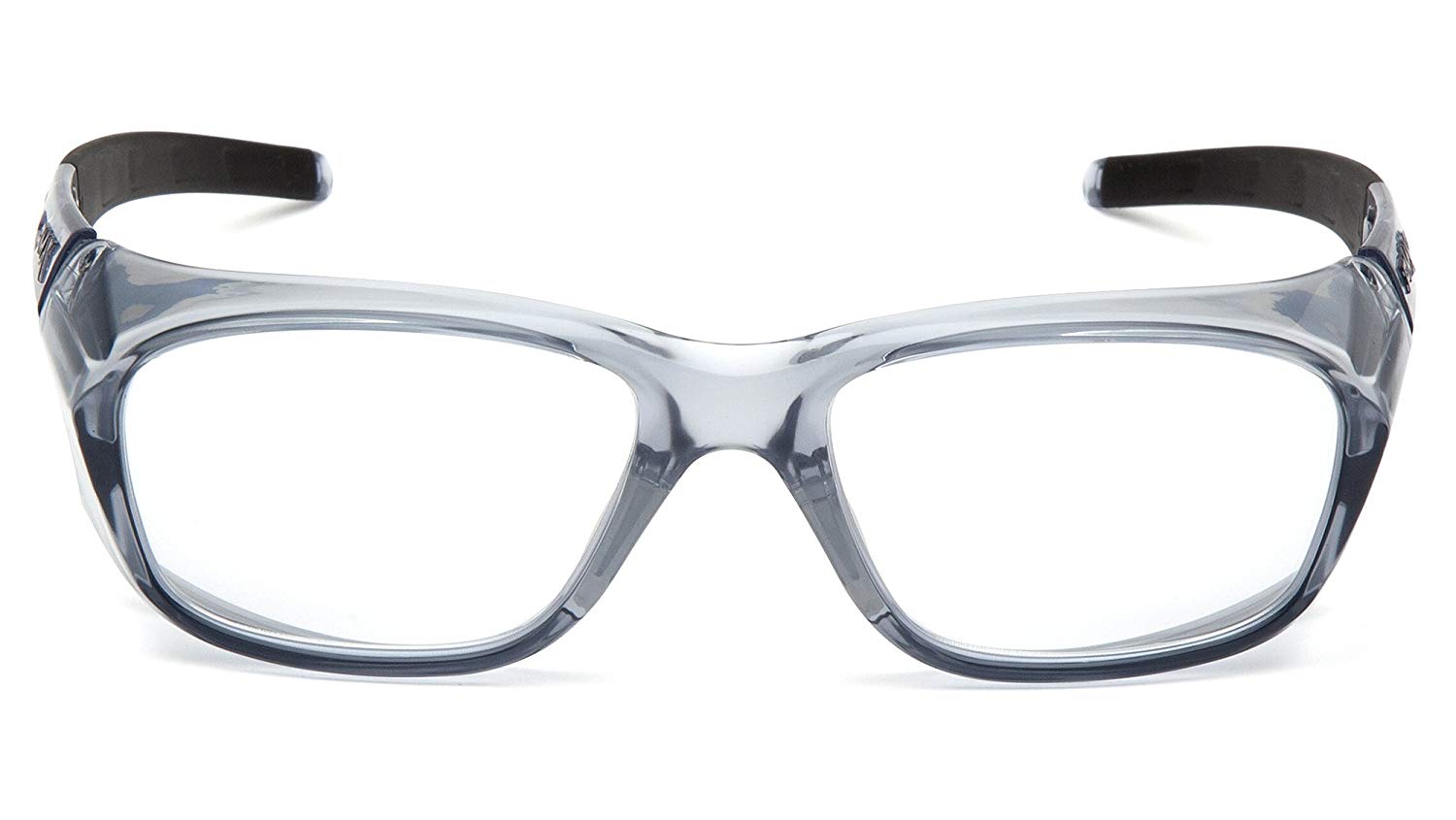 Pyramex Emerge Plus Safety Glasses with Clear +2.0 Full Reading Lens & Gray Frame - ANSI Z87.1 Certified Protective Eyewear for Construction, Woodworking, and DIY Projects