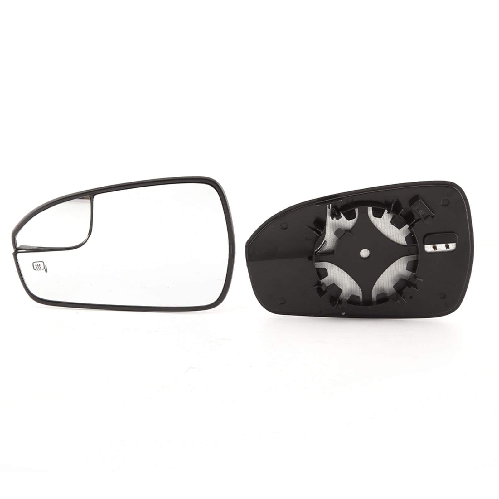 Heated Side Mirror Glass for Ford Fusion & Mondeo 2013-2020 - Front & Rearview with Defrost Function | Perfect for Winter Driving & Foggy Conditions