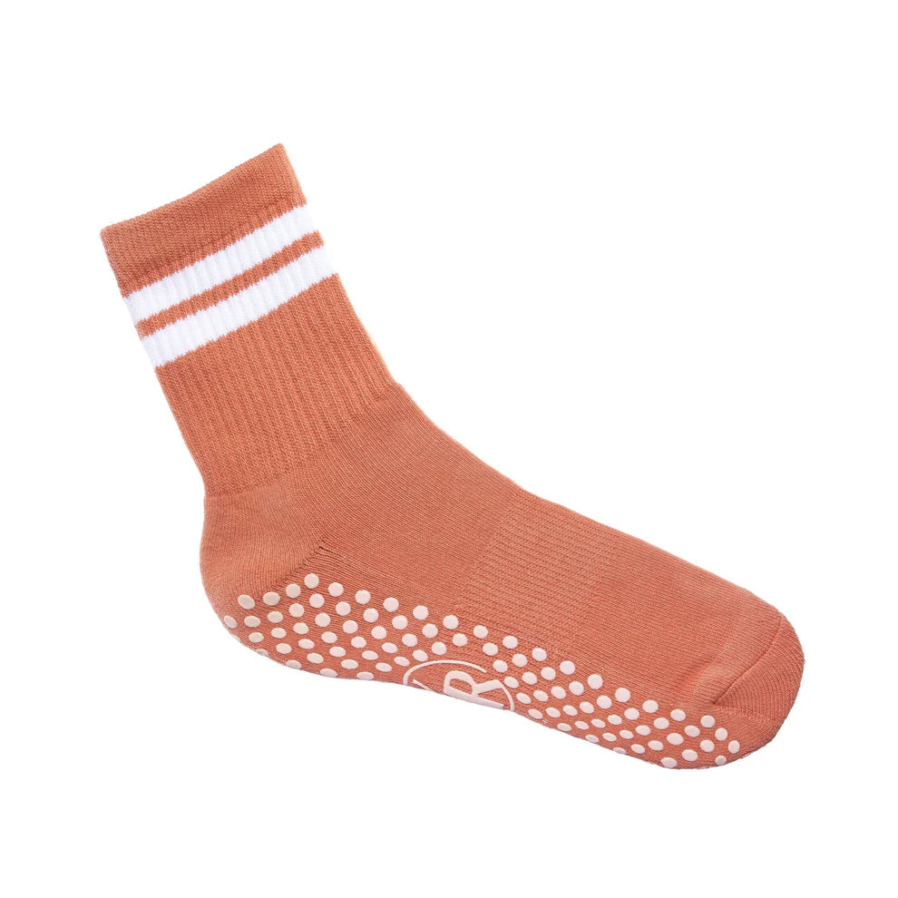 Non-Slip Grip Socks for Yoga, Pilates & Barre - Anti-Skid Workout Socks with Traction for Women & Men - Perfect for Dance, Gym & Home Exercise