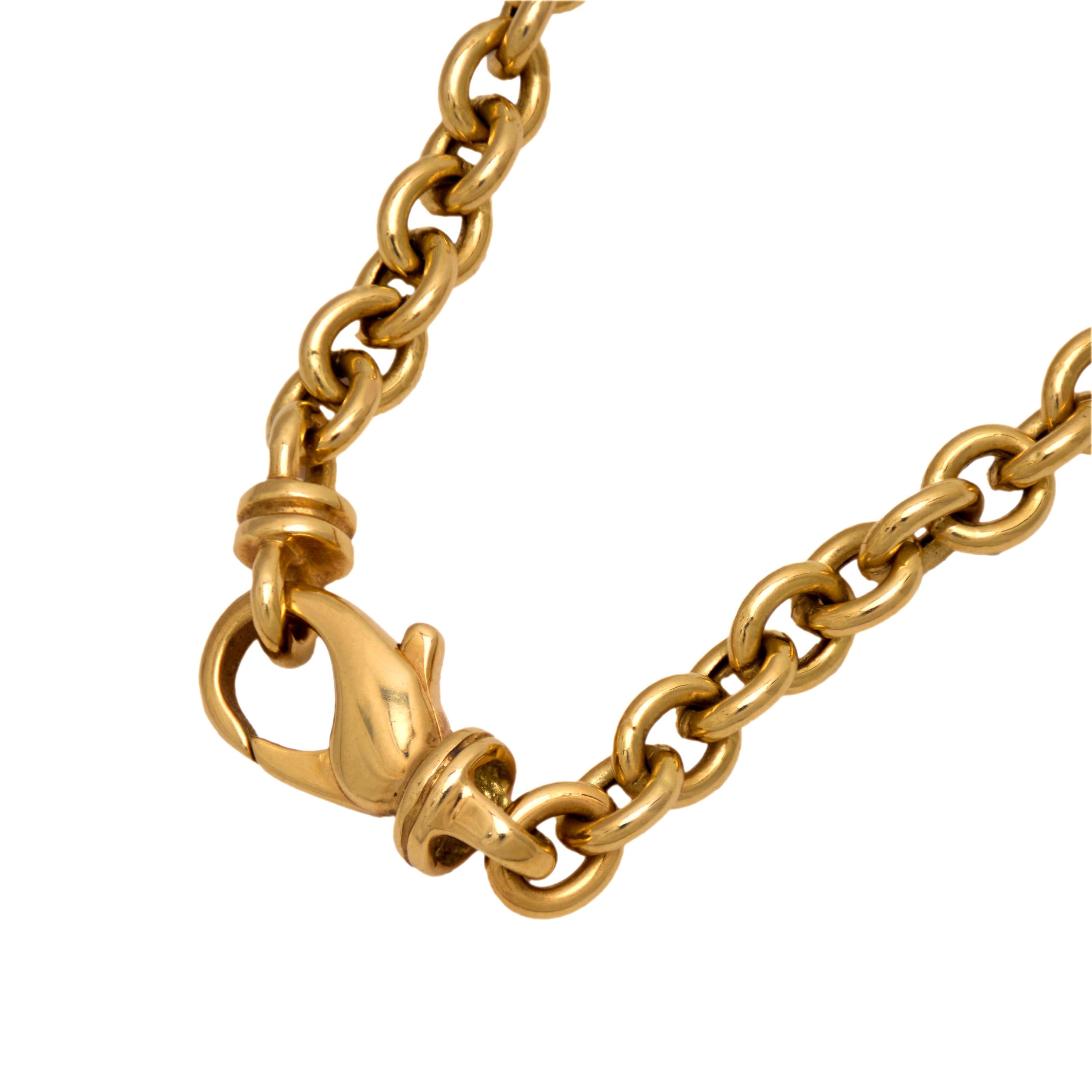 Bvlgari Onyx 18K Yellow Gold Necklace for Women - Luxury Italian Jewelry Gift for Anniversary, Birthday & Special Occasions