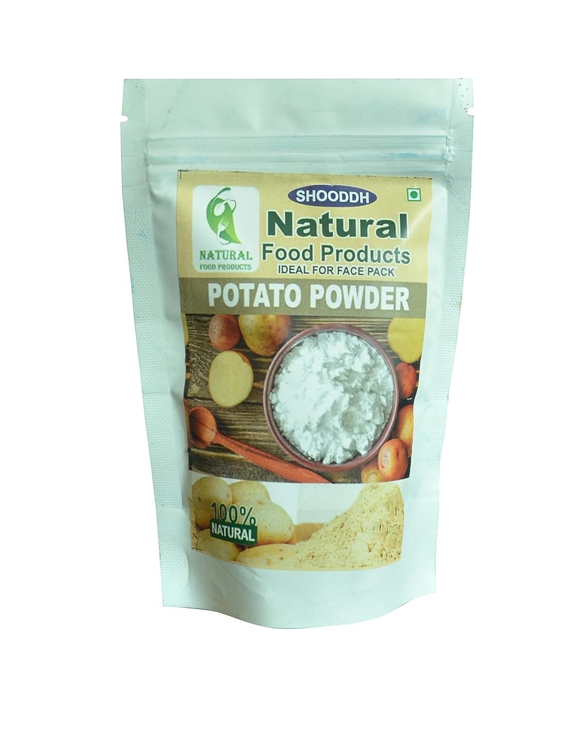 Eleven Zone Natural Potato Face Powder for Skin Whitening & Brightening - 100g | Organic, Chemical-Free | Perfect for Daily Skincare & Makeup Base