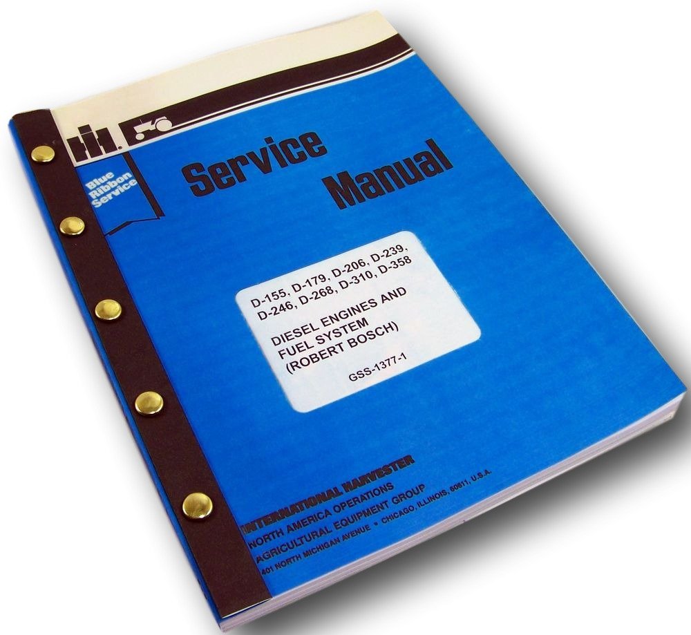 IH Dresser TD7 100E 100 Series E Crawler Dozer Engine Service & Repair Manual - Step-by-Step Guide for Maintenance & Troubleshooting | Perfect for DIY Mechanics & Equipment Owners