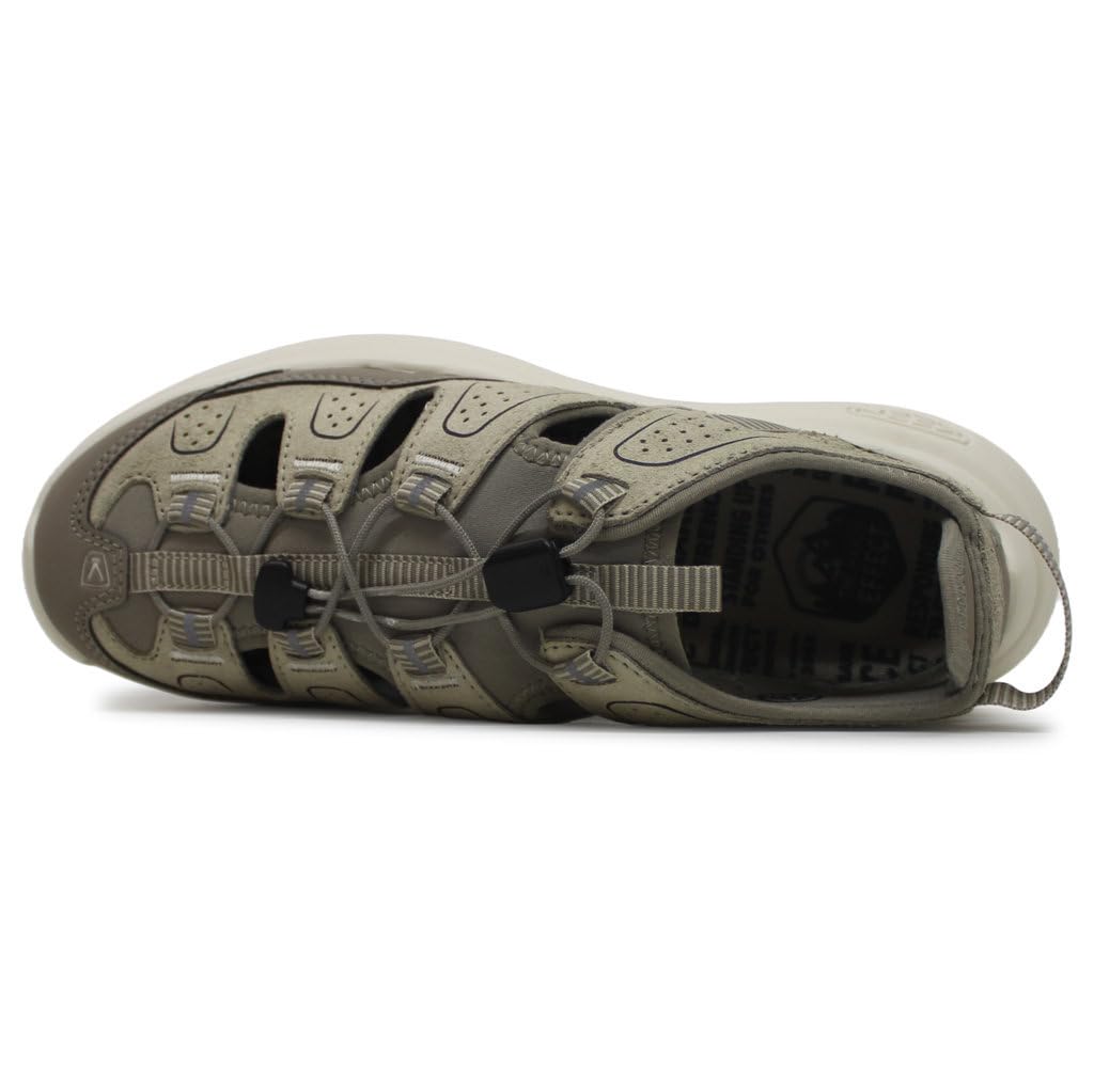 KEEN Women's WK450 Comfortable Synthetic Textile Sandals - Plaza Taupe & Black - Size 7 US (1028923) - Perfect for Beach, Travel & Casual Summer Wear