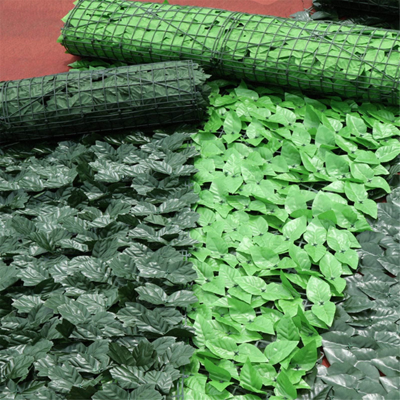 50x100cm Artificial Leaf Roll Privacy Screen - UV Resistant Garden Fence, Hedge & Balcony Decor for Outdoor/Indoor Use - Perfect for Patio, Yard, Deck & Home Privacy Solutions