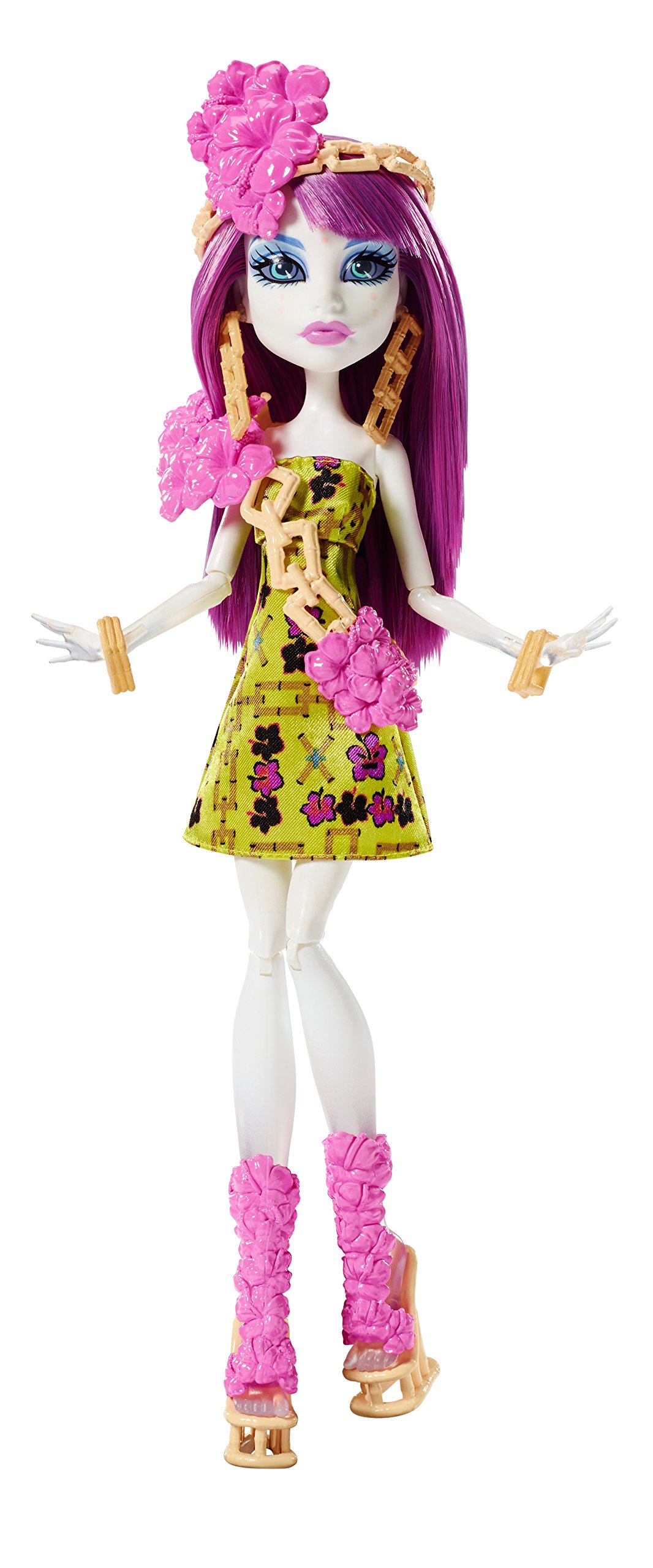 Monster High Ghouls' Getaway Spectra Vondergeist Collectible Doll - Perfect for Halloween Decor, Gift Giving & Monster High Fans Collection